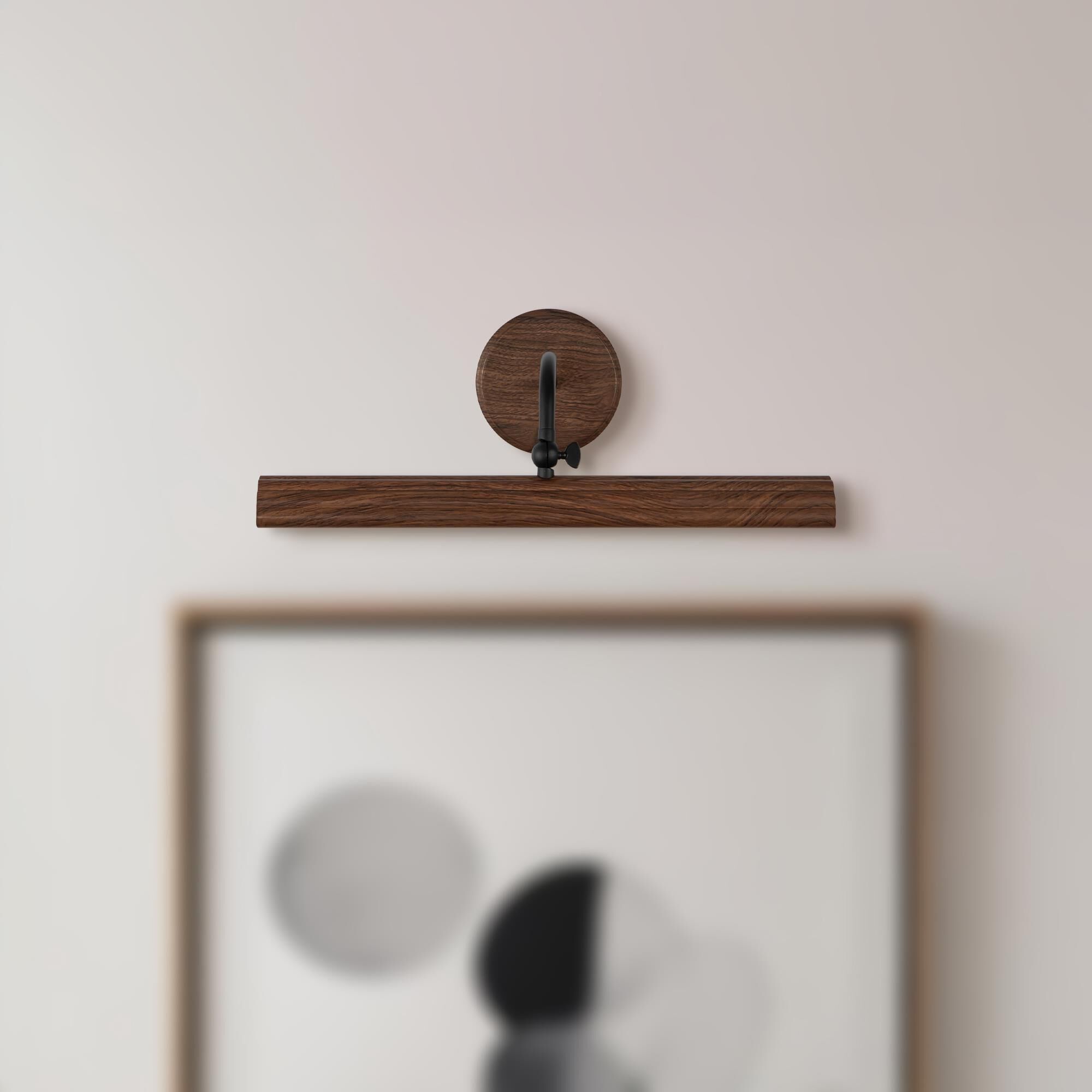 Shown in Walnut finish and Frosted Acrylic Diffuser glass and Aluminum shade