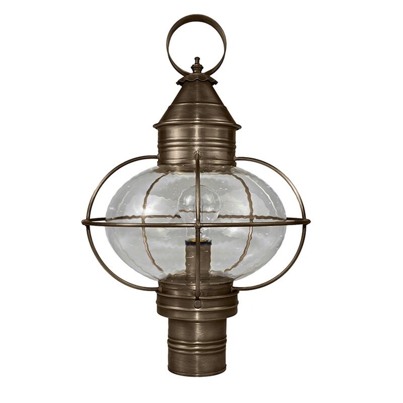 Onion 20 Inch 1 Light Outdoor Post Lamp by Northeast Lantern