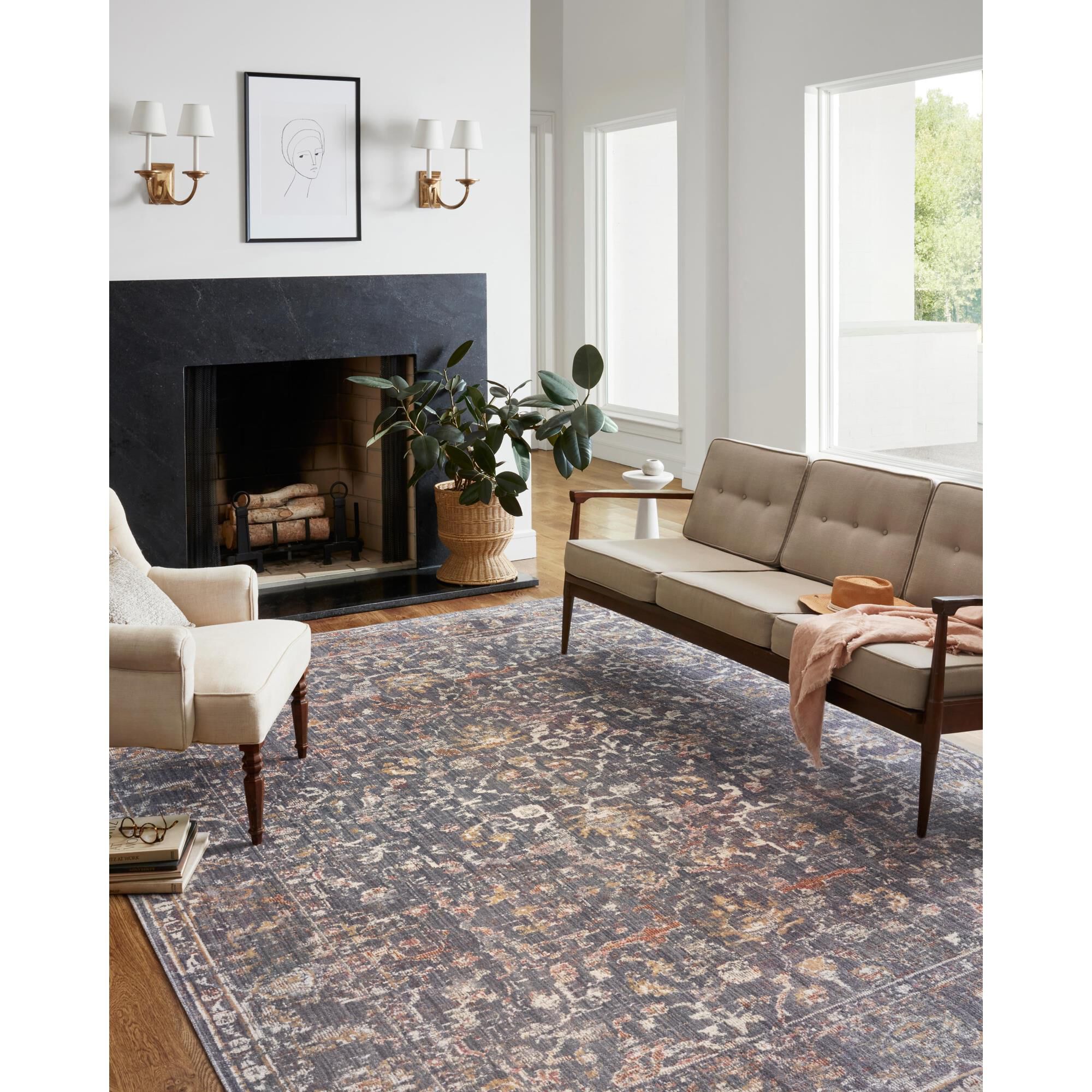 Chris Loves Julia x Loloi ROSEMARIE Area Rug by Loloi Rugs