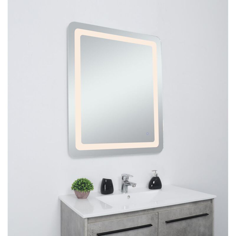 Genesis 36 Inch LED Lighted Mirror by Elegant Decor