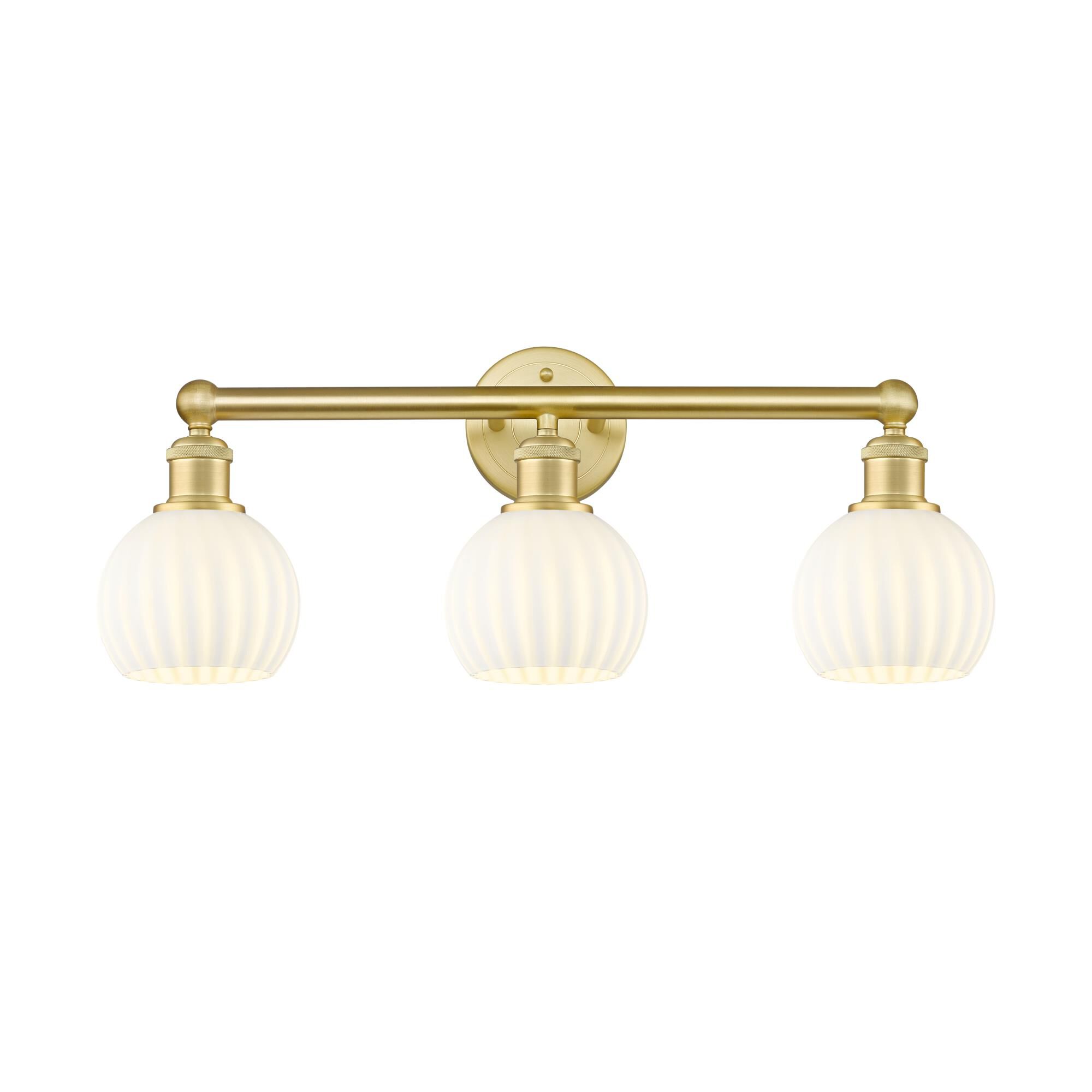 Bruno Marashlian White Venetian 24 Inch Bath Vanity Light by Innovations Lighting