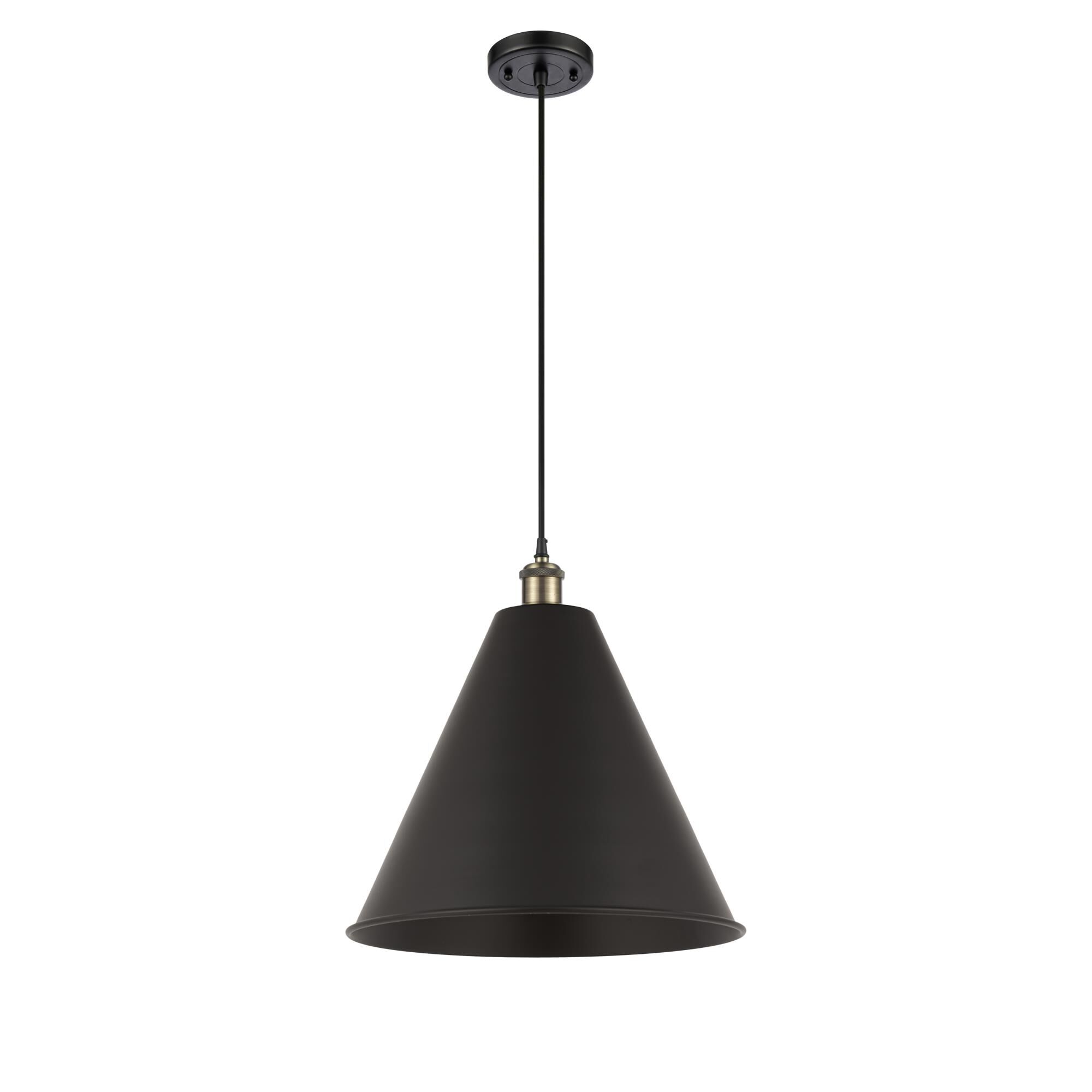 Innovations Lighting Bruno Marashlian Ballston Cone 16 Inch Large Pendant
