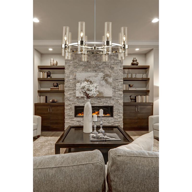 Datus 32 Inch 8 Light Chandelier by Z-Lite