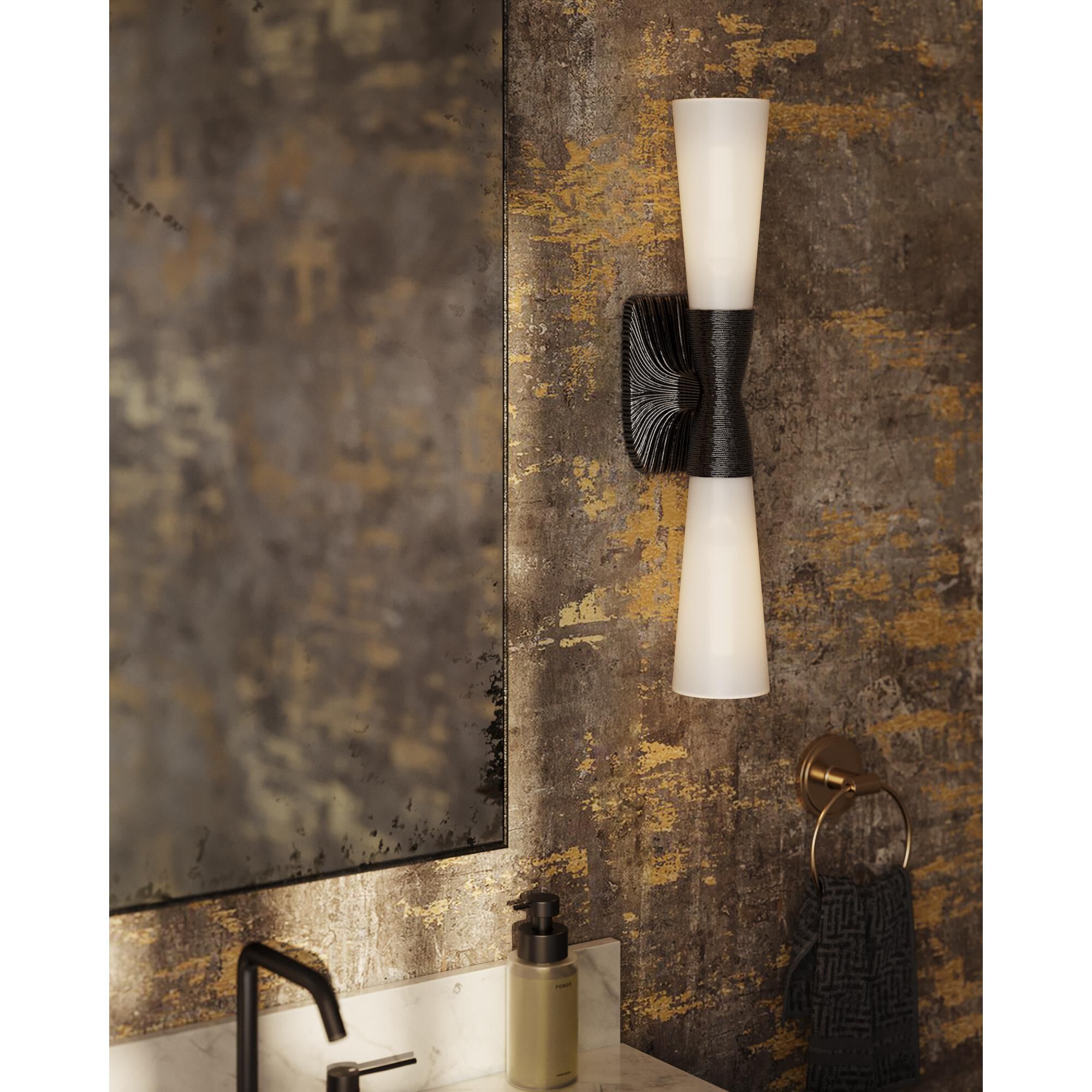 Burrows 5 Inch Bath Vanity Light by Currey and Company