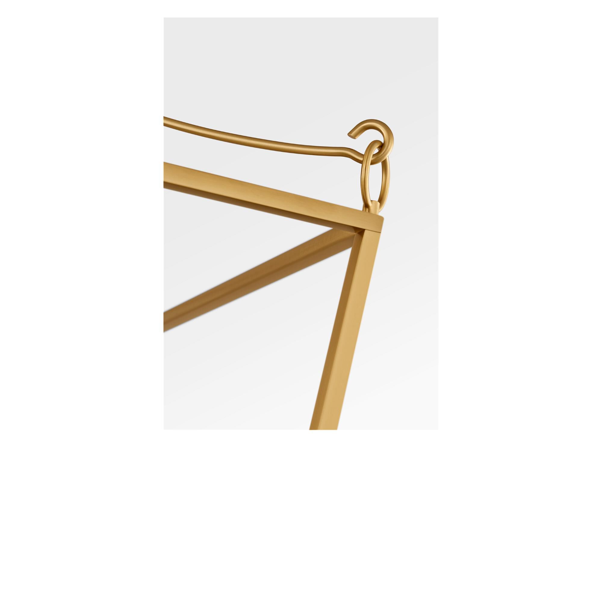 Shown in Burnished Brass finish