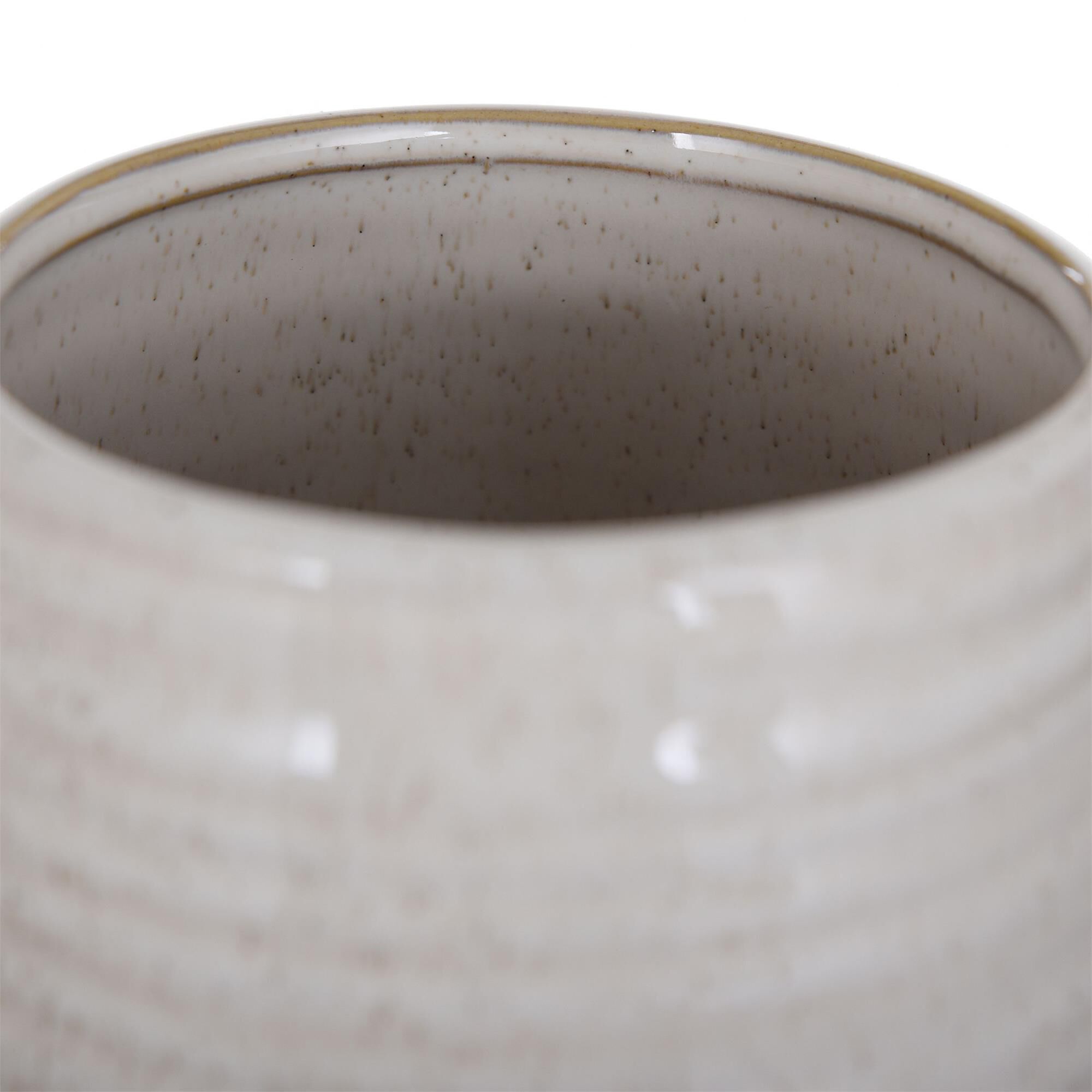 Evian Ivory Vase-Urn by Stylecraft