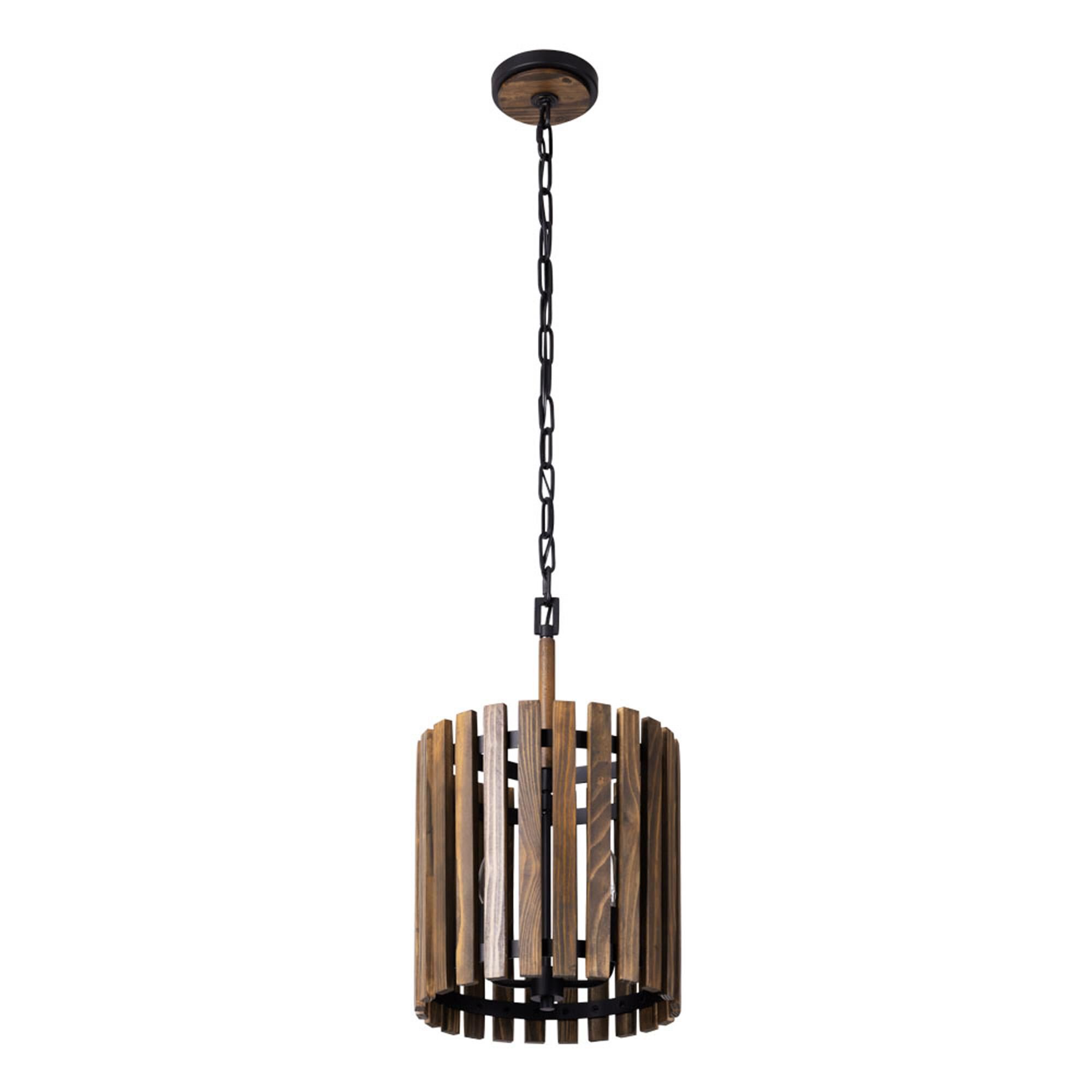 Shown in Matte Black/Medium Walnut finish