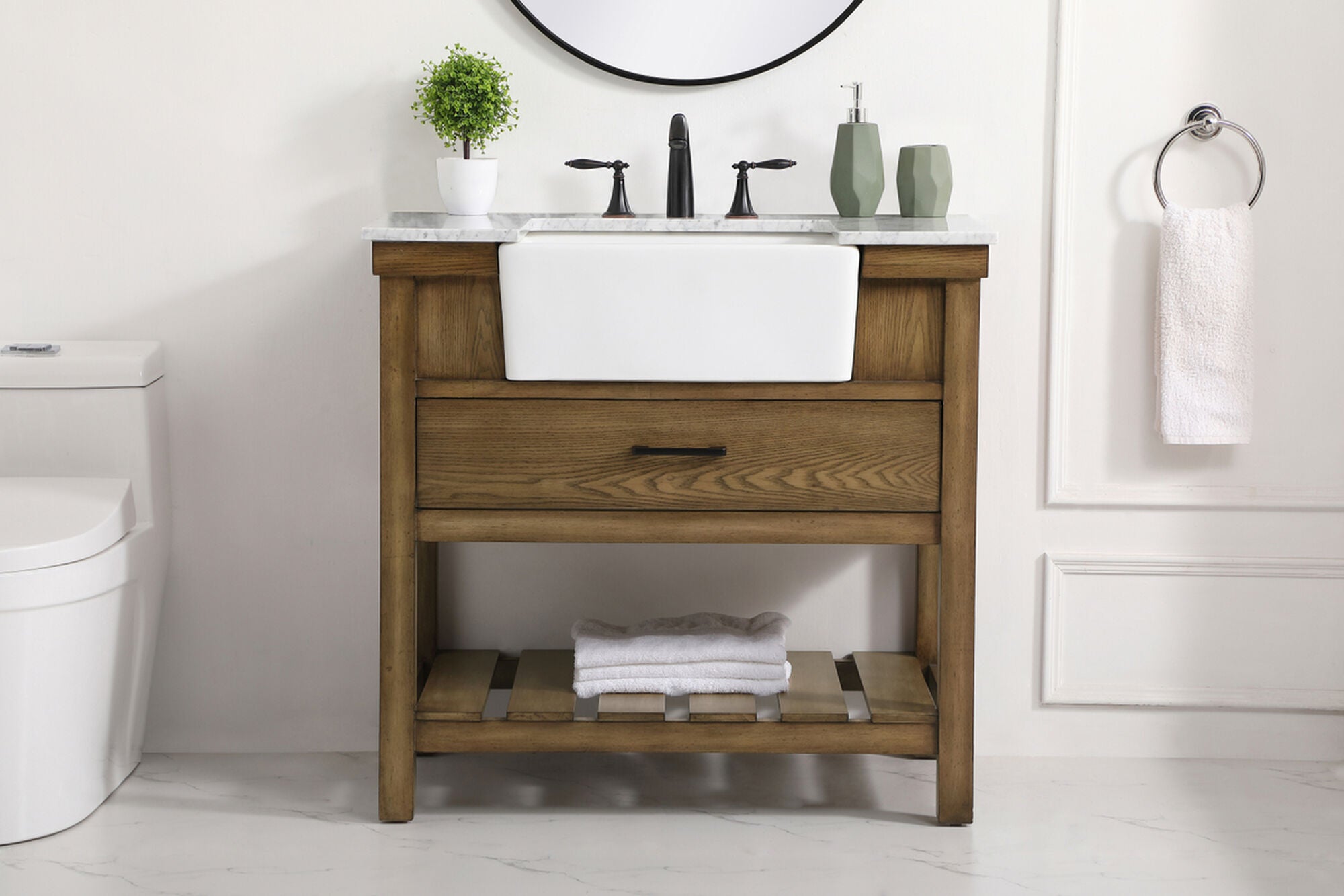 Clement 22 Inch Bath Vanity Cabinet,