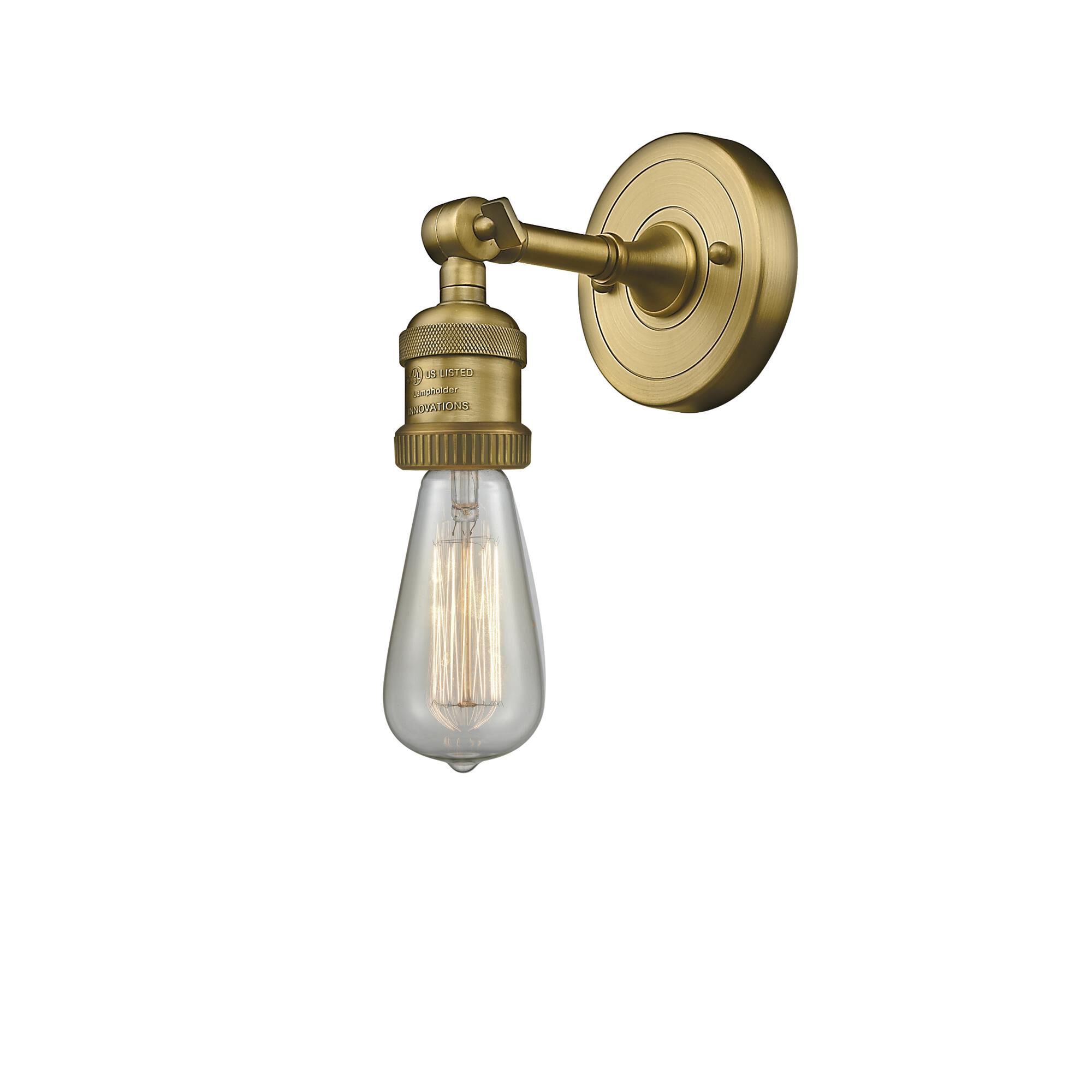 Shown in Brushed Brass finish