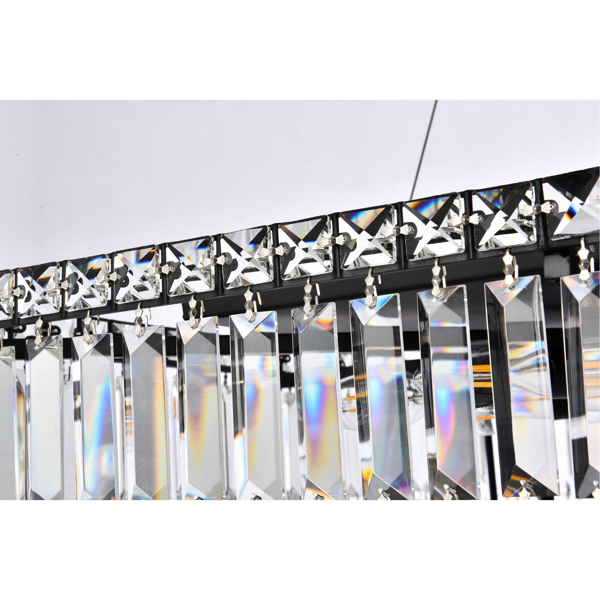 Maxime 24 Inch 12 Light Chandelier by Elegant Lighting