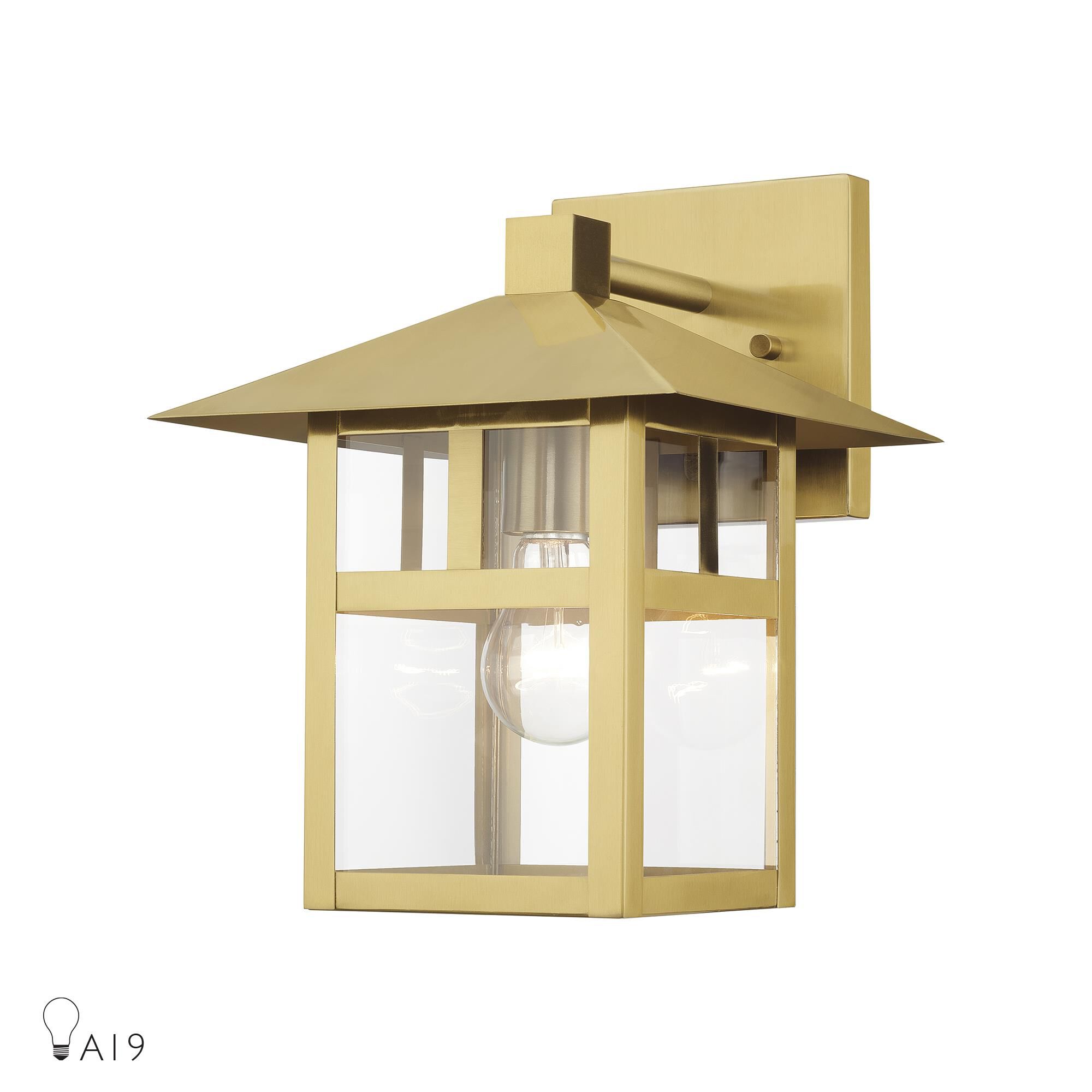 Crestlake 9 Inch Outdoor Wall Light by Livex Lighting