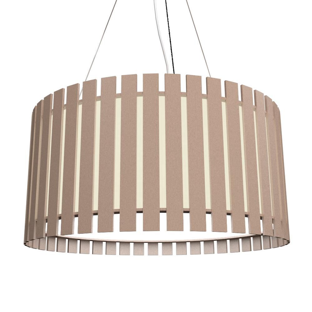Slatted Large Pendant by Accord Lighting