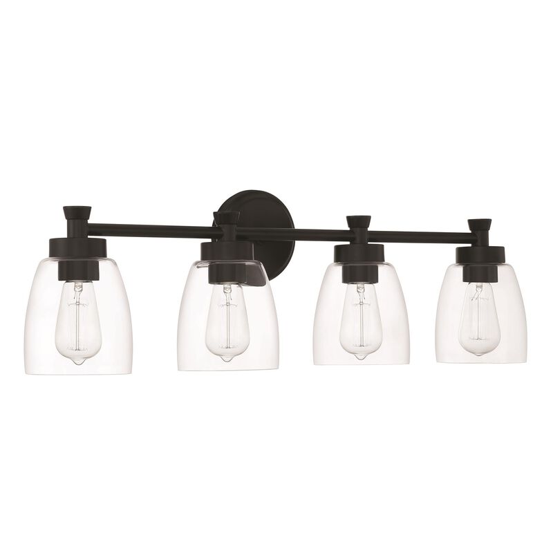 Henning 30 Inch 4 Light Bath Vanity Light by Craftmade