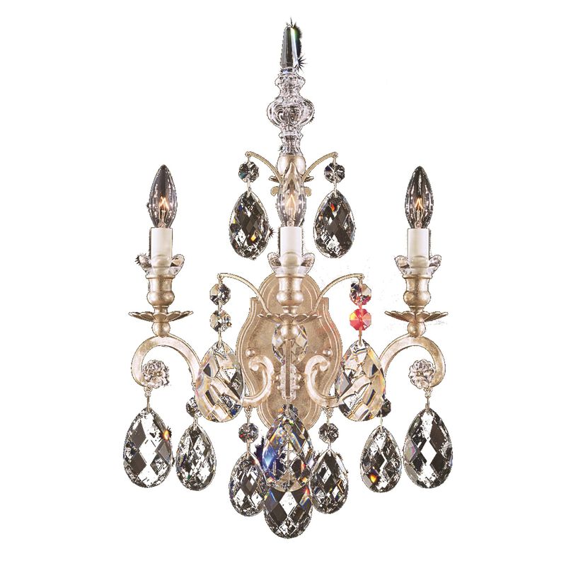 Renaissance 22 Inch 3 Light Wall Sconce by Schonbek