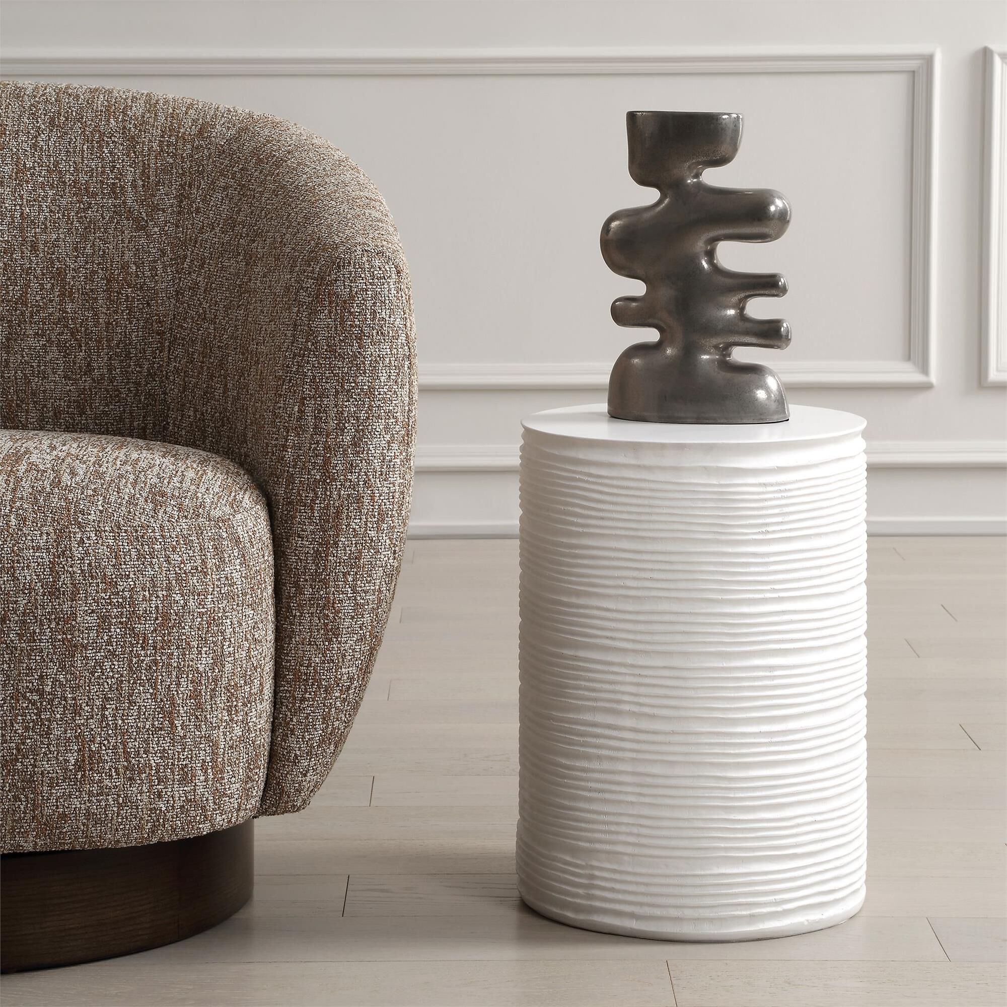 David Frisch Borderline 18 Inch End Table by Uttermost