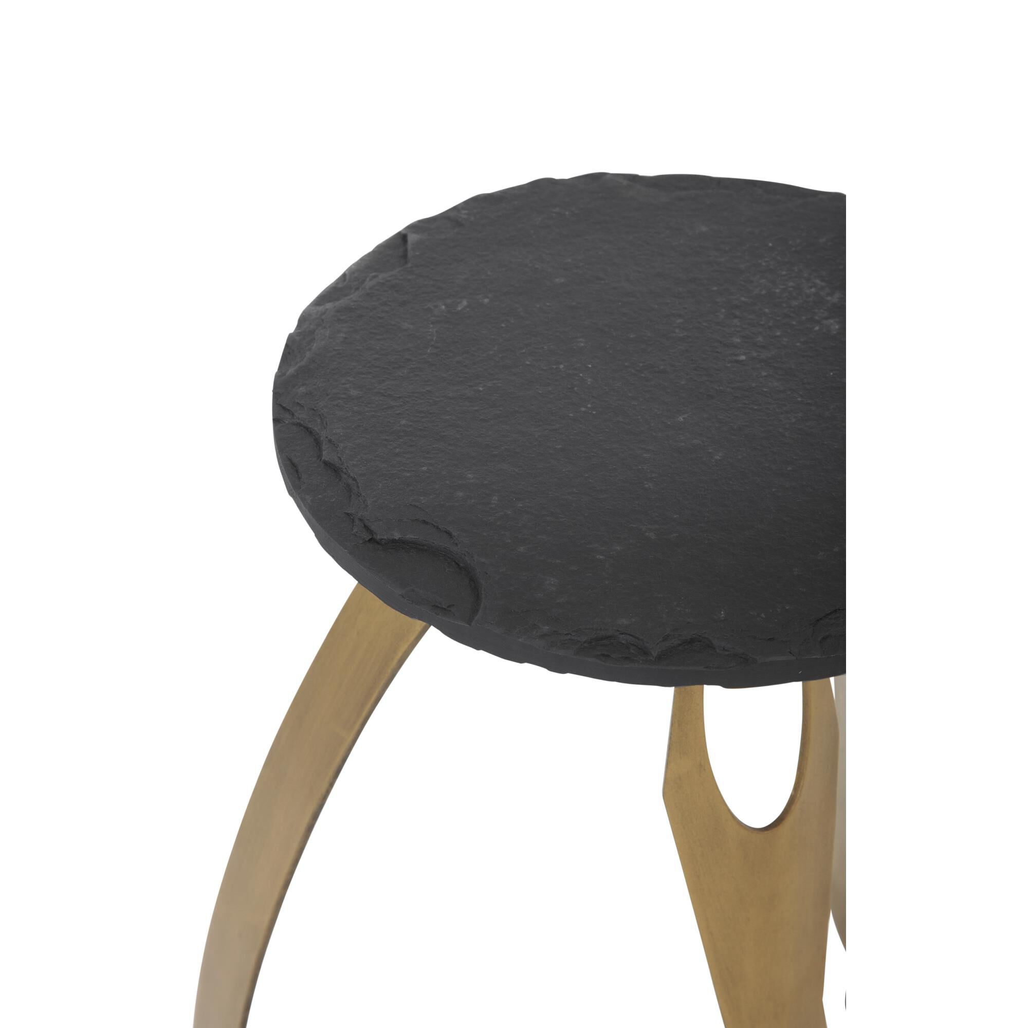 Shown in Brass and Black finish