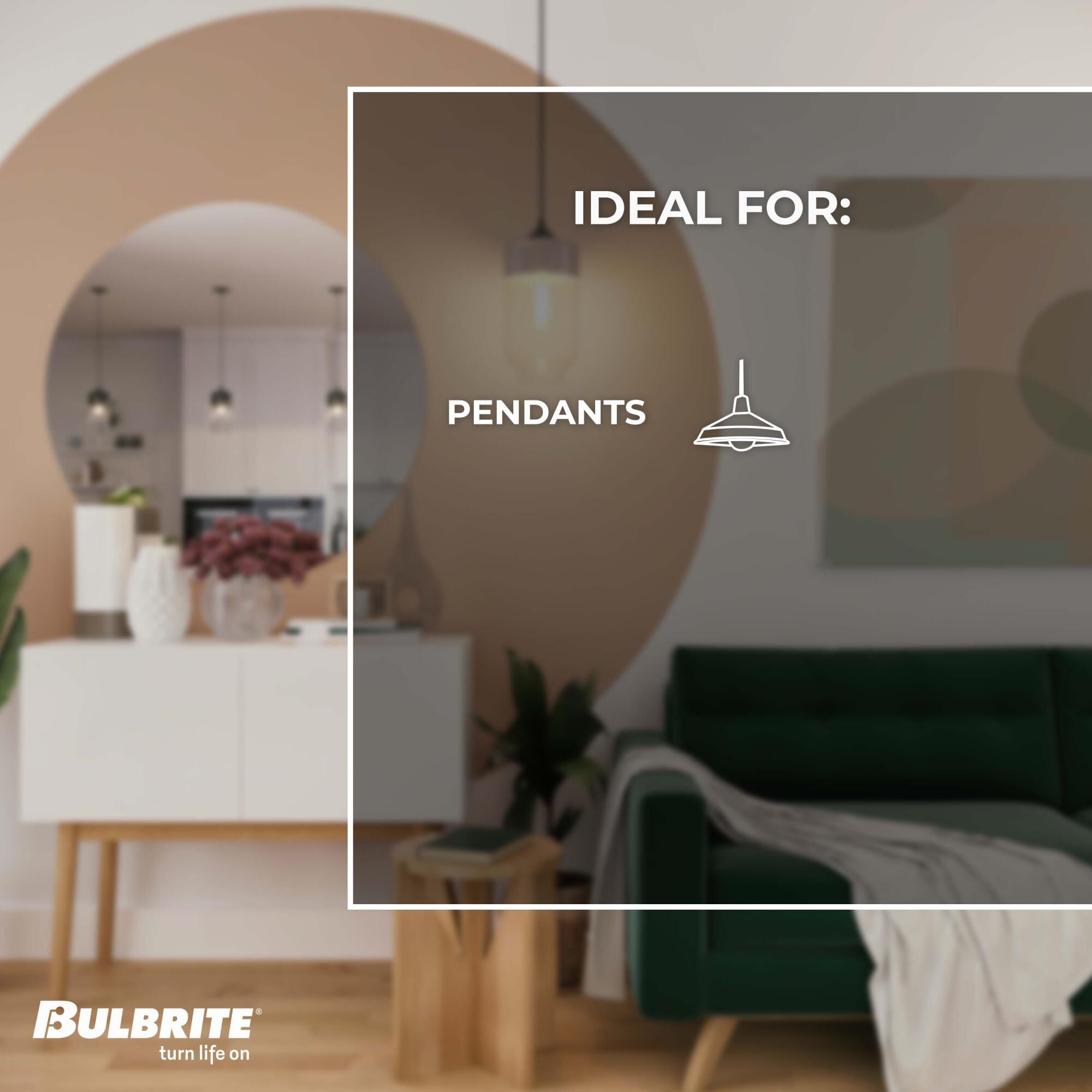 4 Watt 2200K LED Light Bulb by Bulbrite