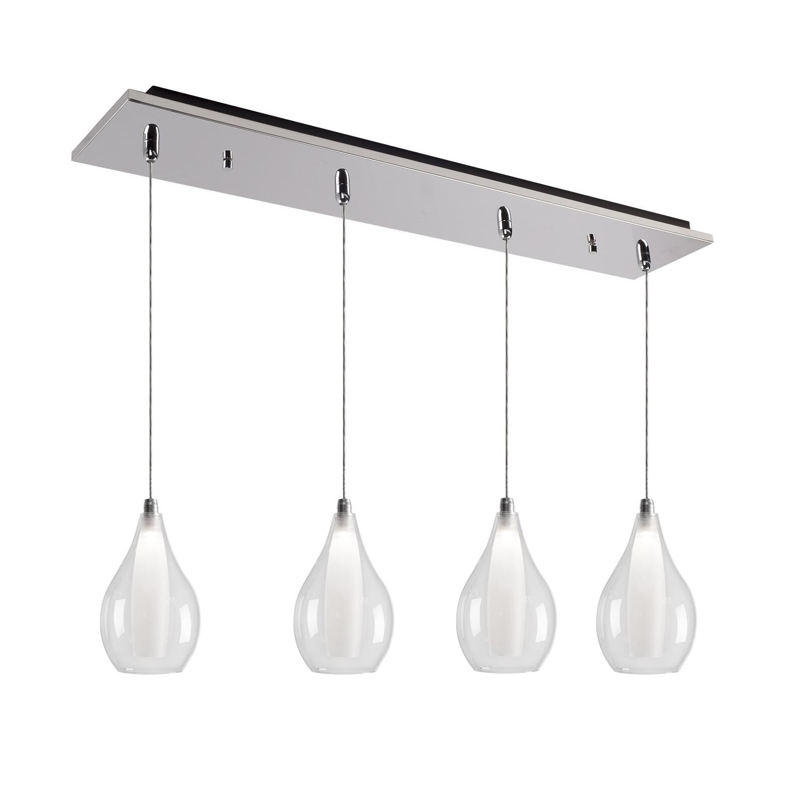 Victoria 25 Inch Linear Suspension Light by Kuzco Lighting