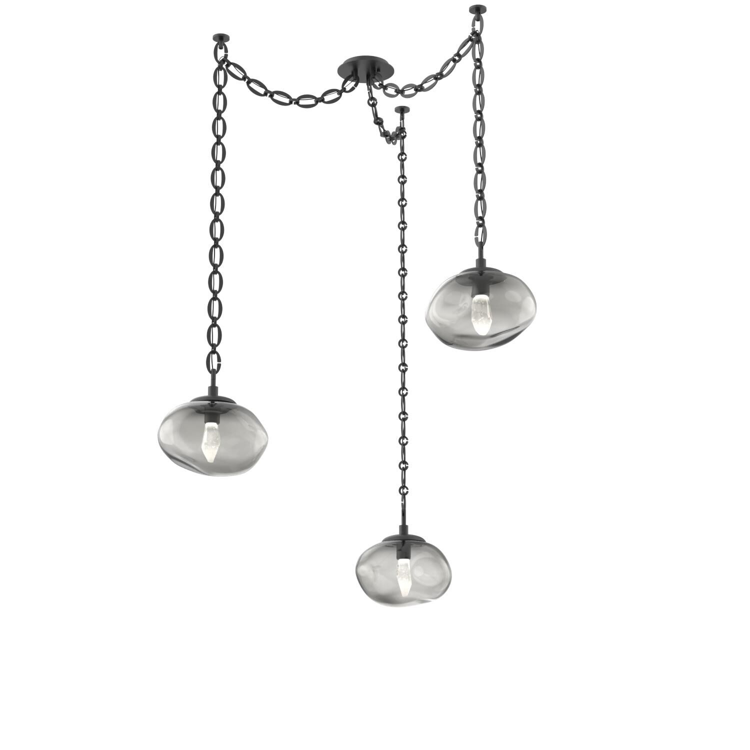 Levi Wilson Nova 19 Inch Multi Pendant Light by Hammerton Studio