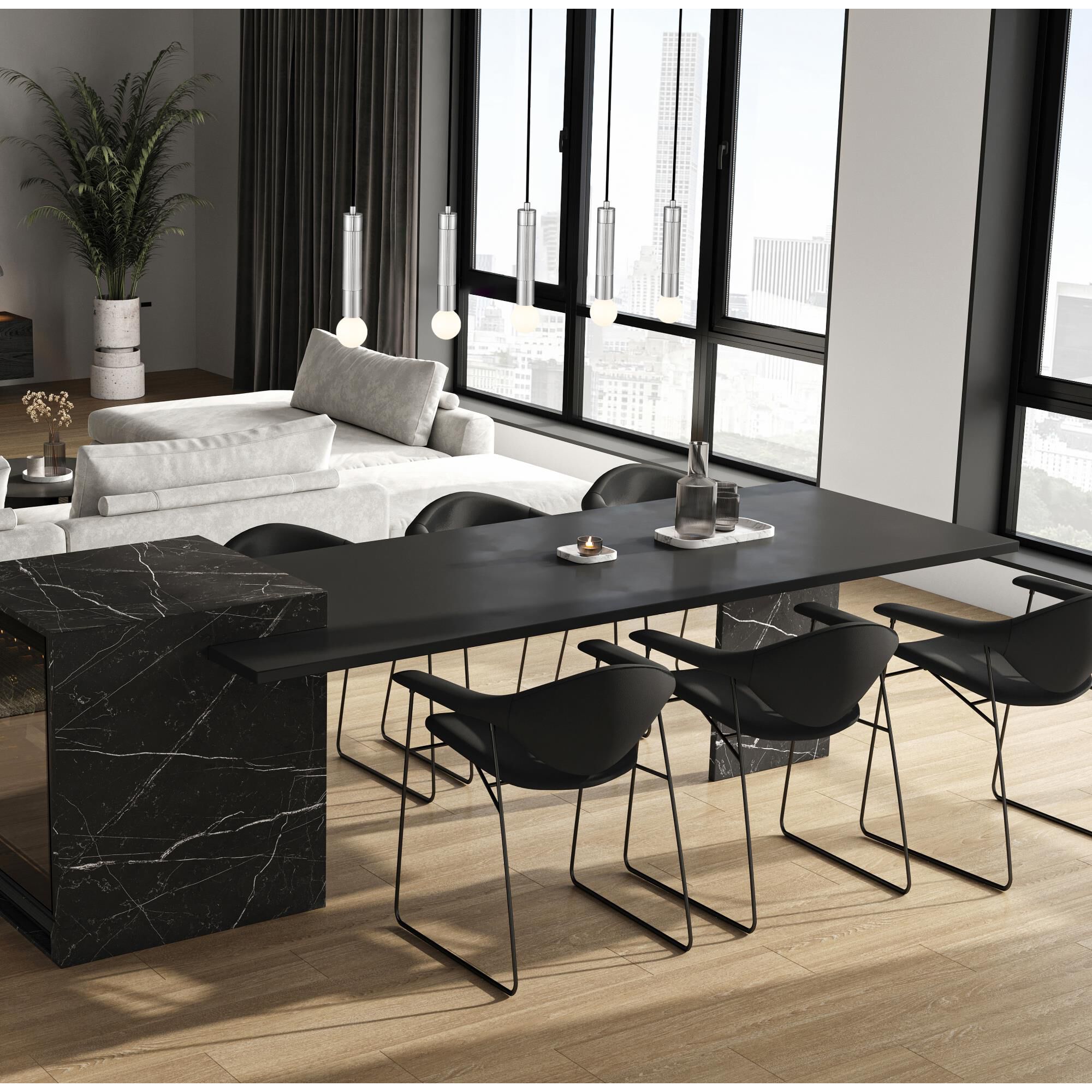 Shown in Brushed Nickel finish