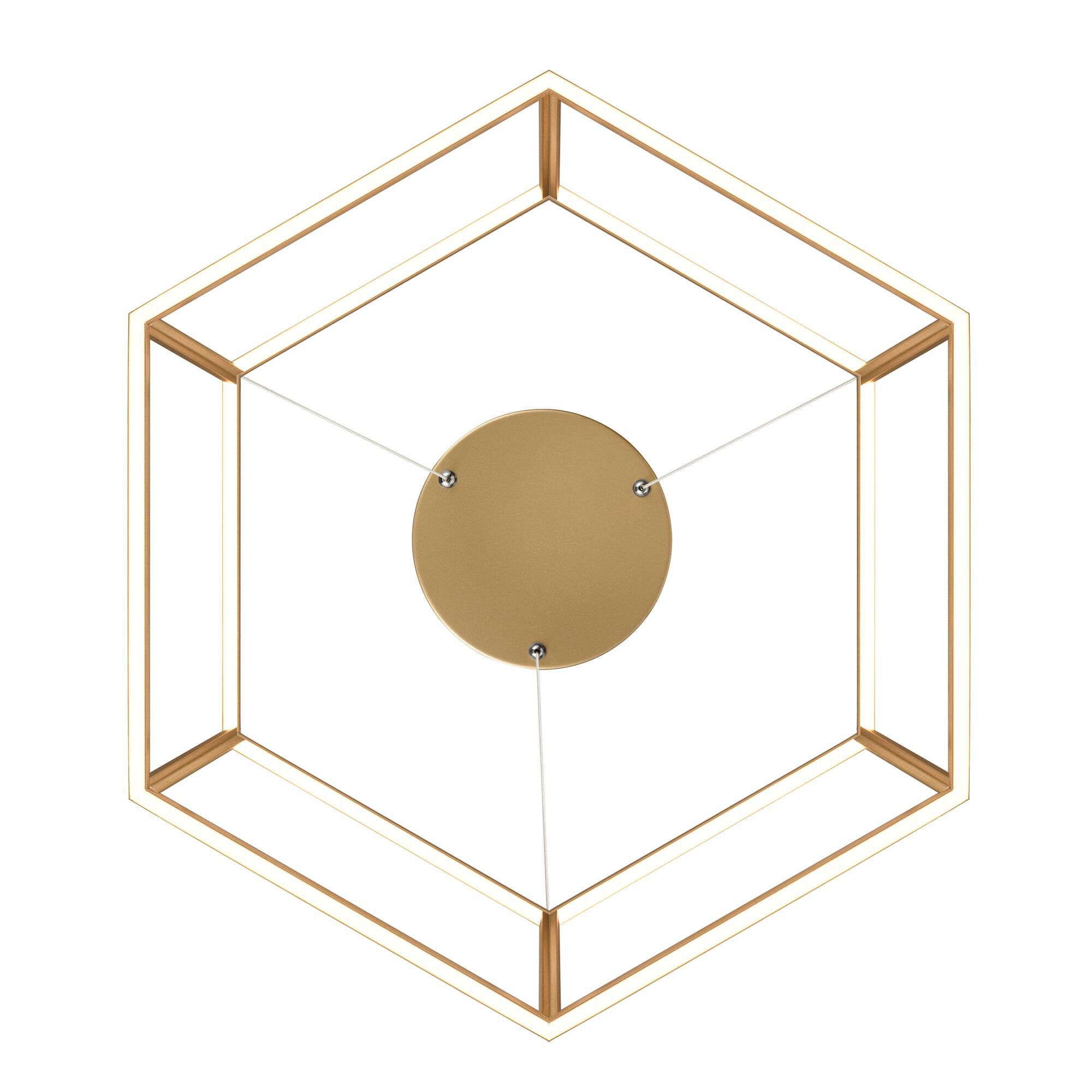 Shown in Gold finish