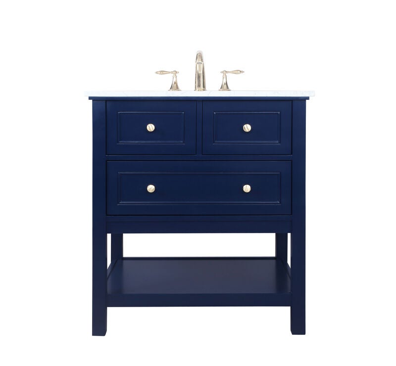 Metropolis 22 Inch Bath Vanity Cabinet by Elegant Decor