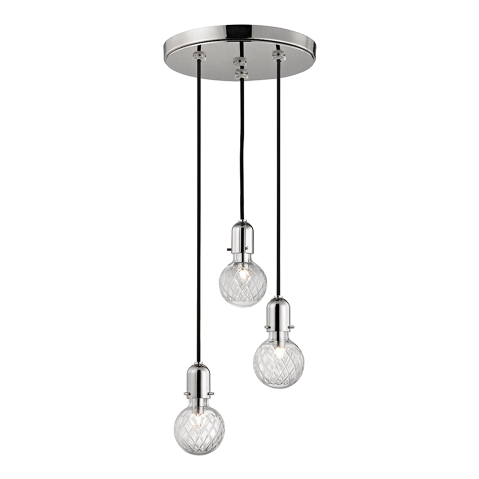 Marlow 10 Inch 3 Light Multi Light Pendant,