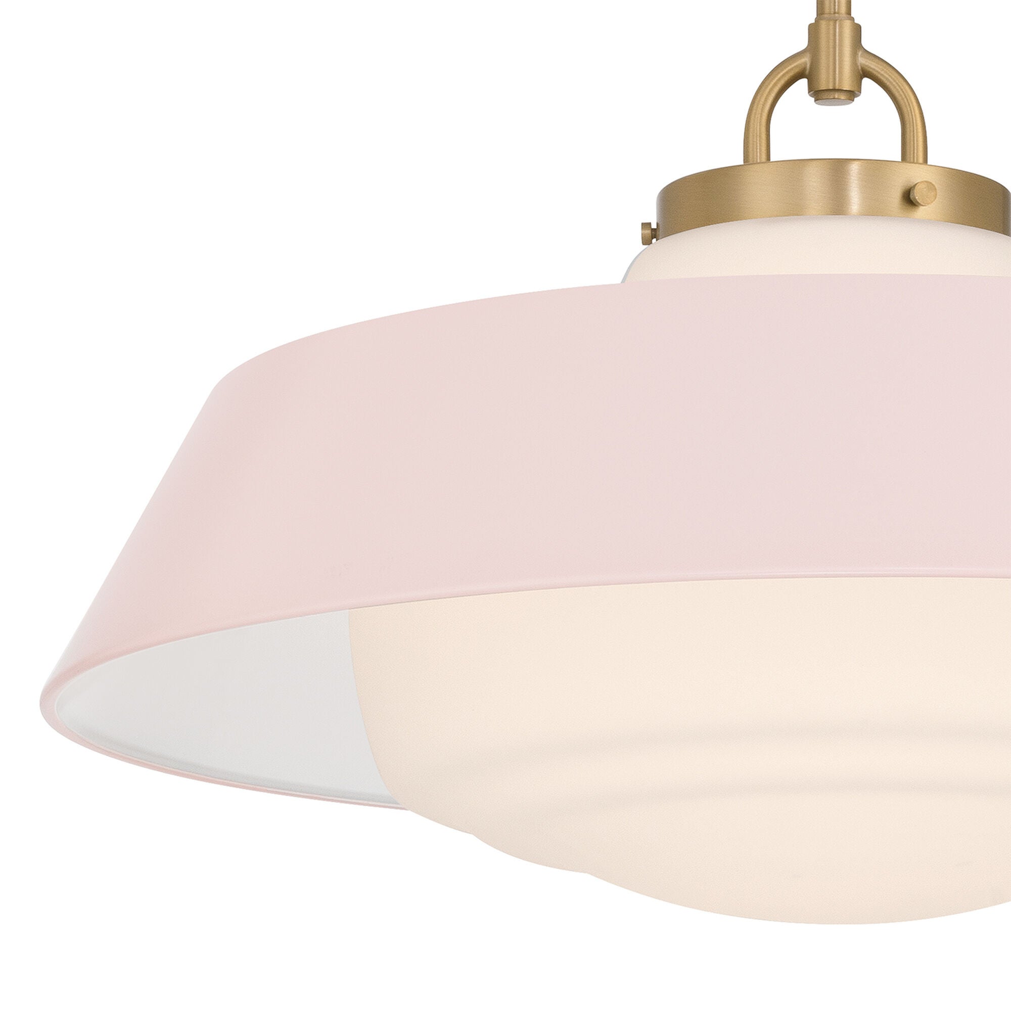 Shown in Vibrant Gold finish and Steel glass and Steel shade