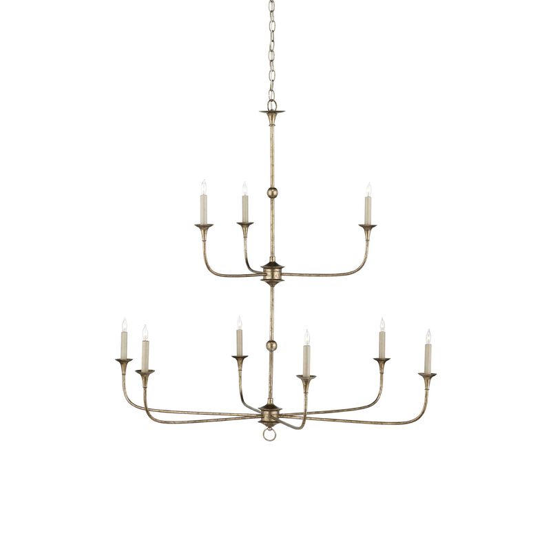 Nottaway Large Chandelier by Currey & Company