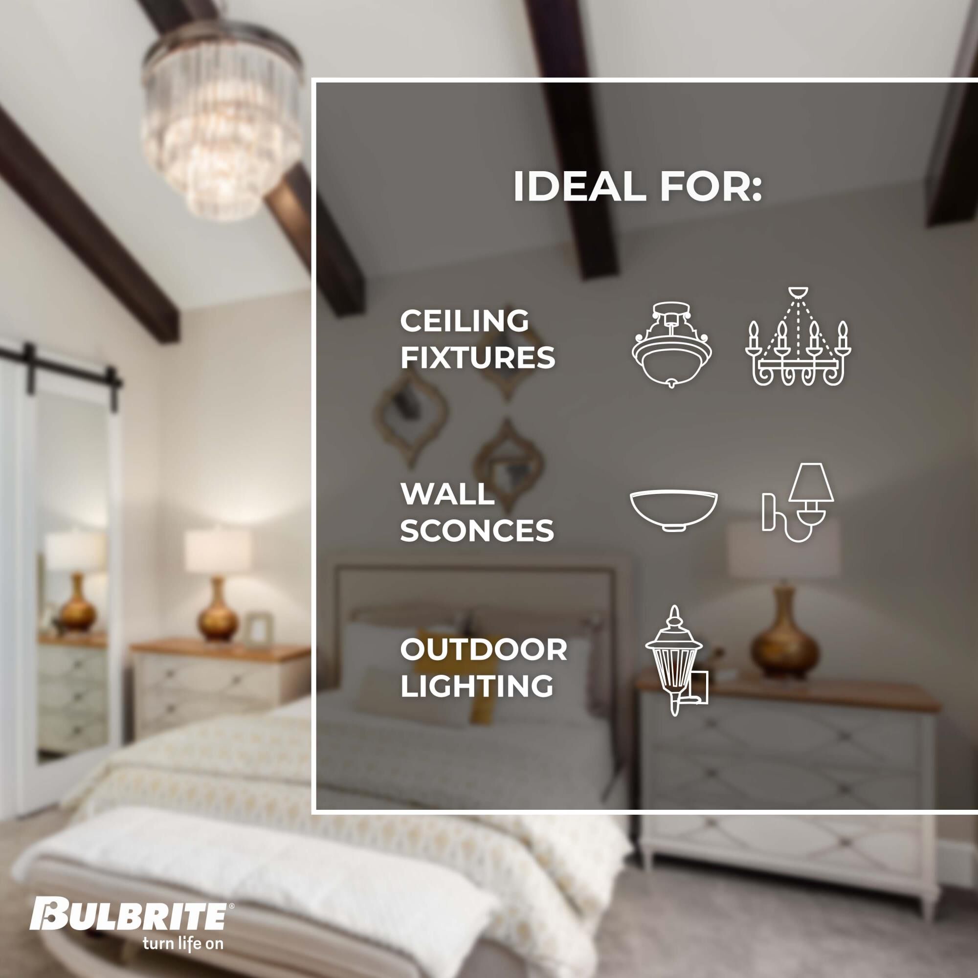 50 Watt 2900K T4 Halogen Light Bulb by Bulbrite