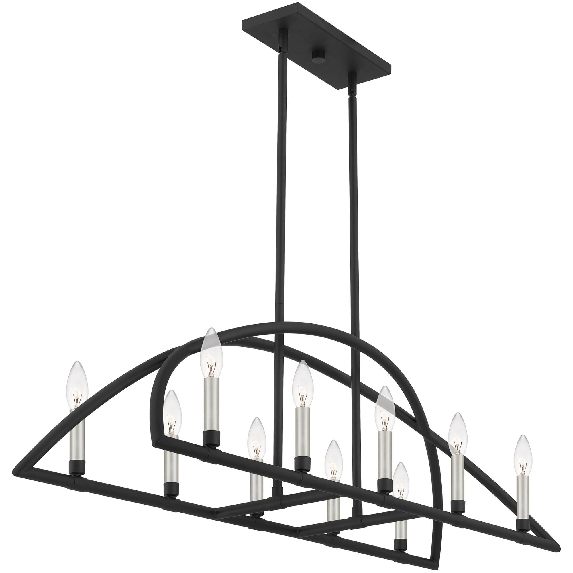 Helena 43 Inch 10 Light Linear Suspension Light by Quoizel