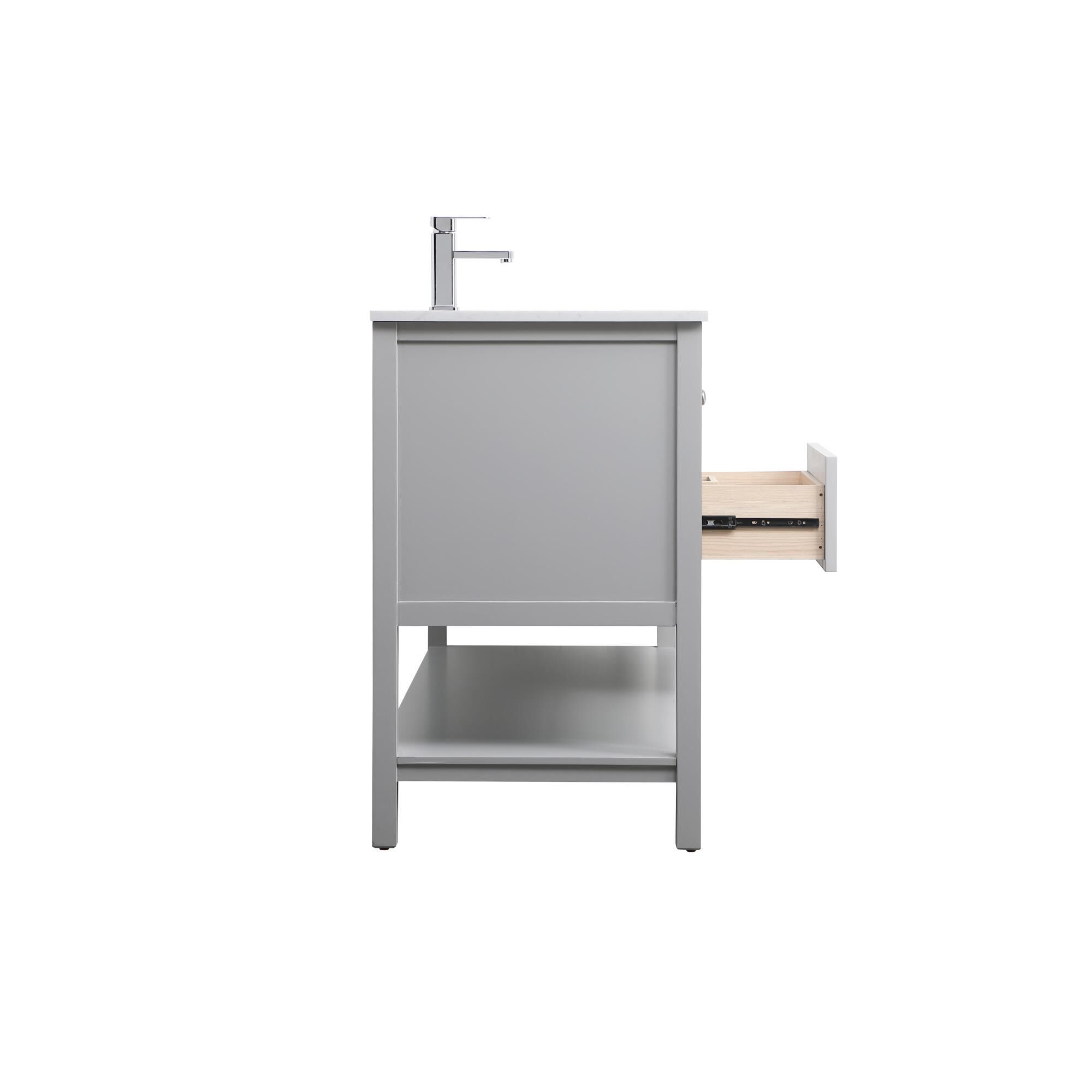 Heath 54 Inch Bath Vanity by Elegant Decor