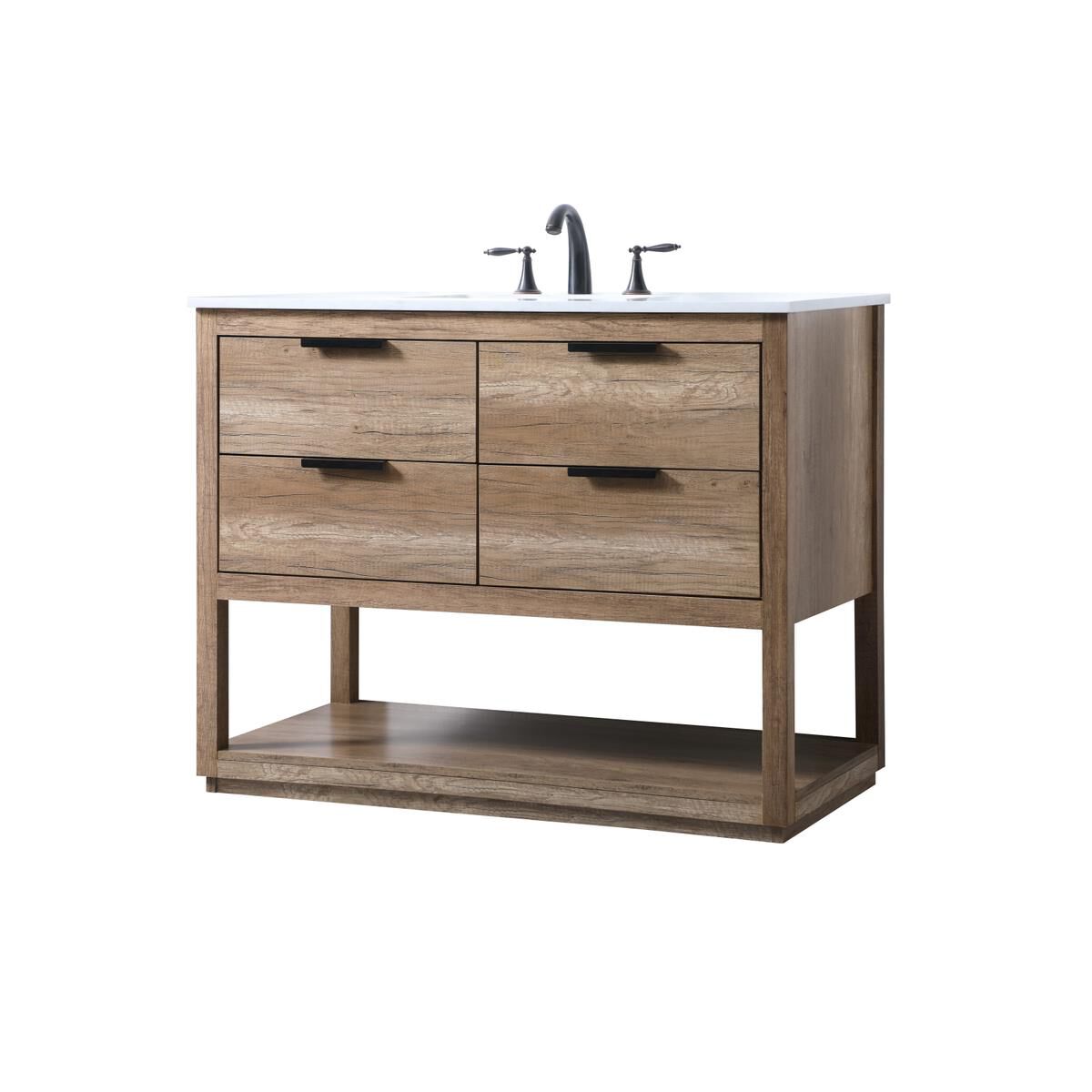 Larkin 42 Inch Bath Vanity by Elegant Decor