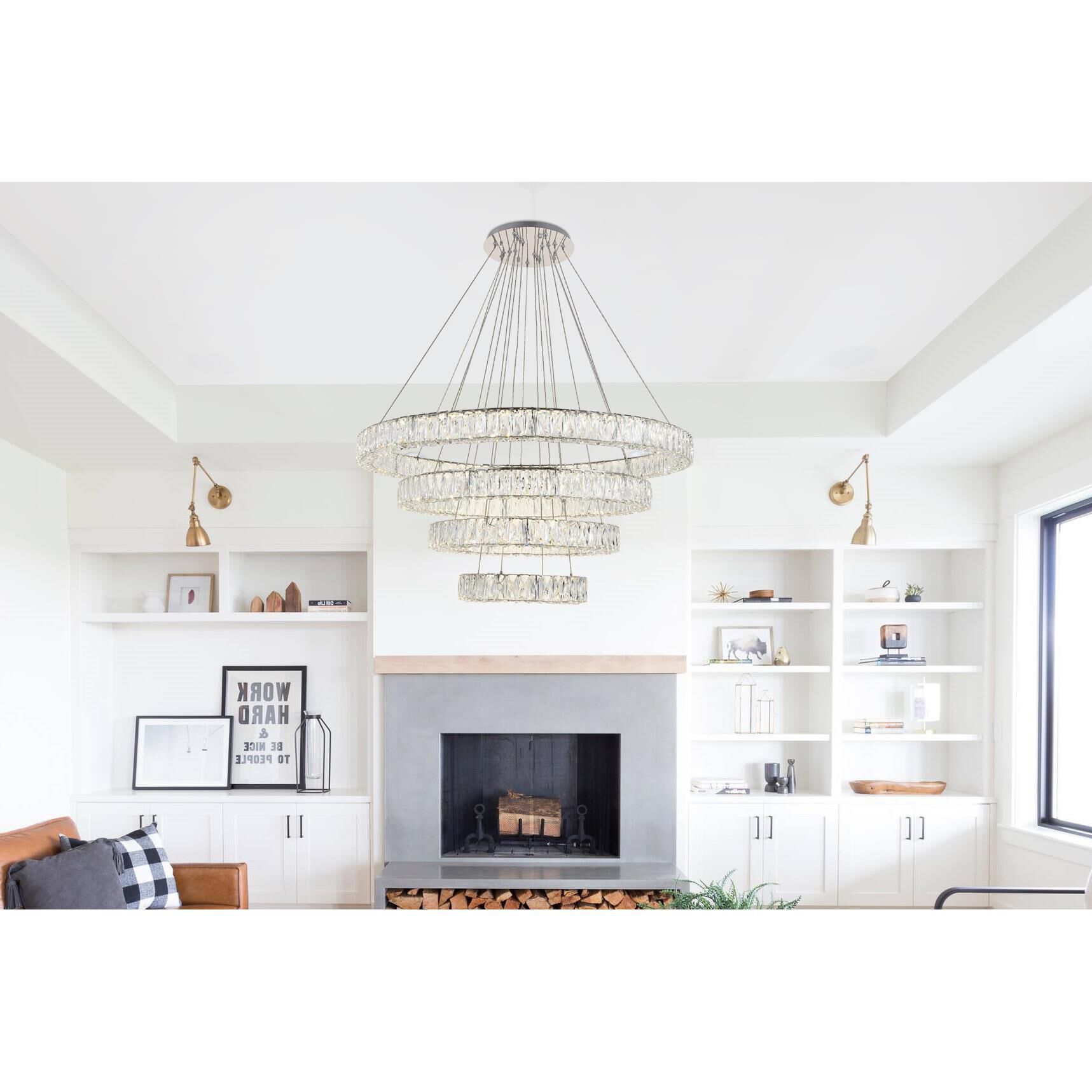 Monroe Chandelier by Elegant Lighting