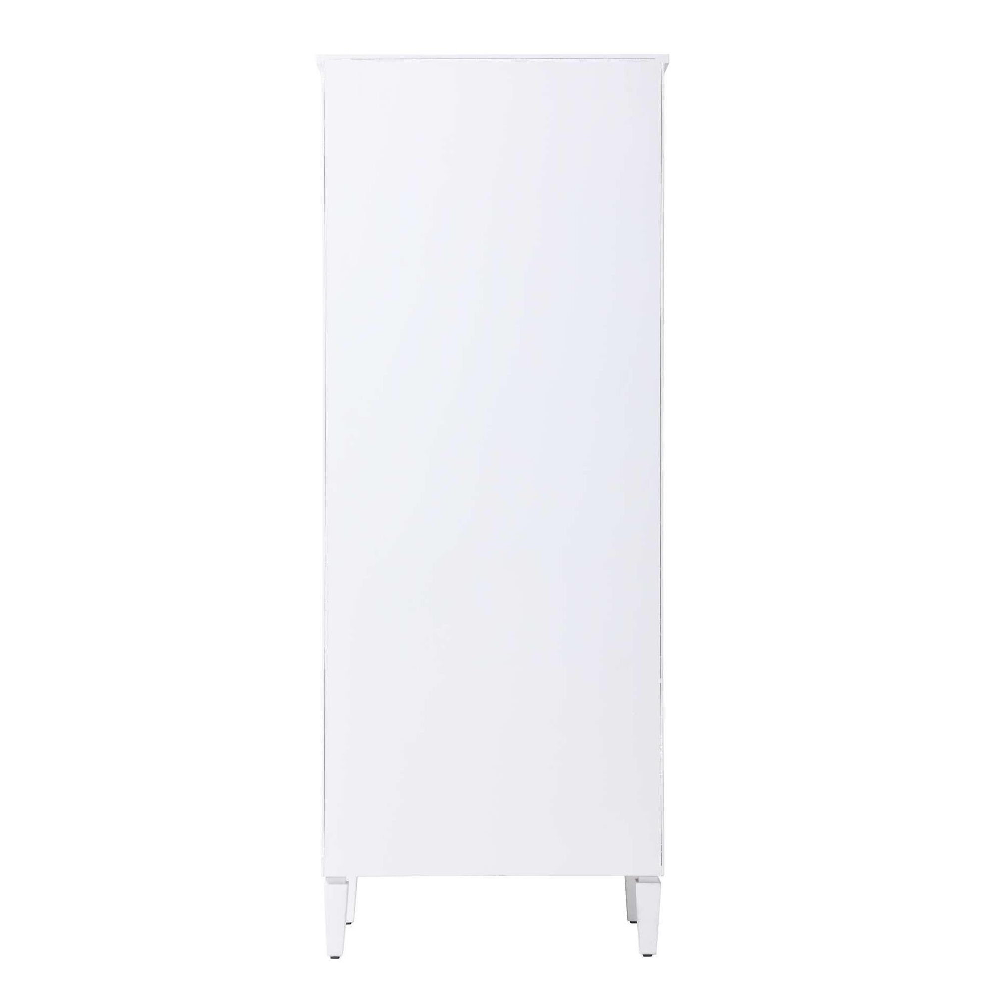 Shown in White finish