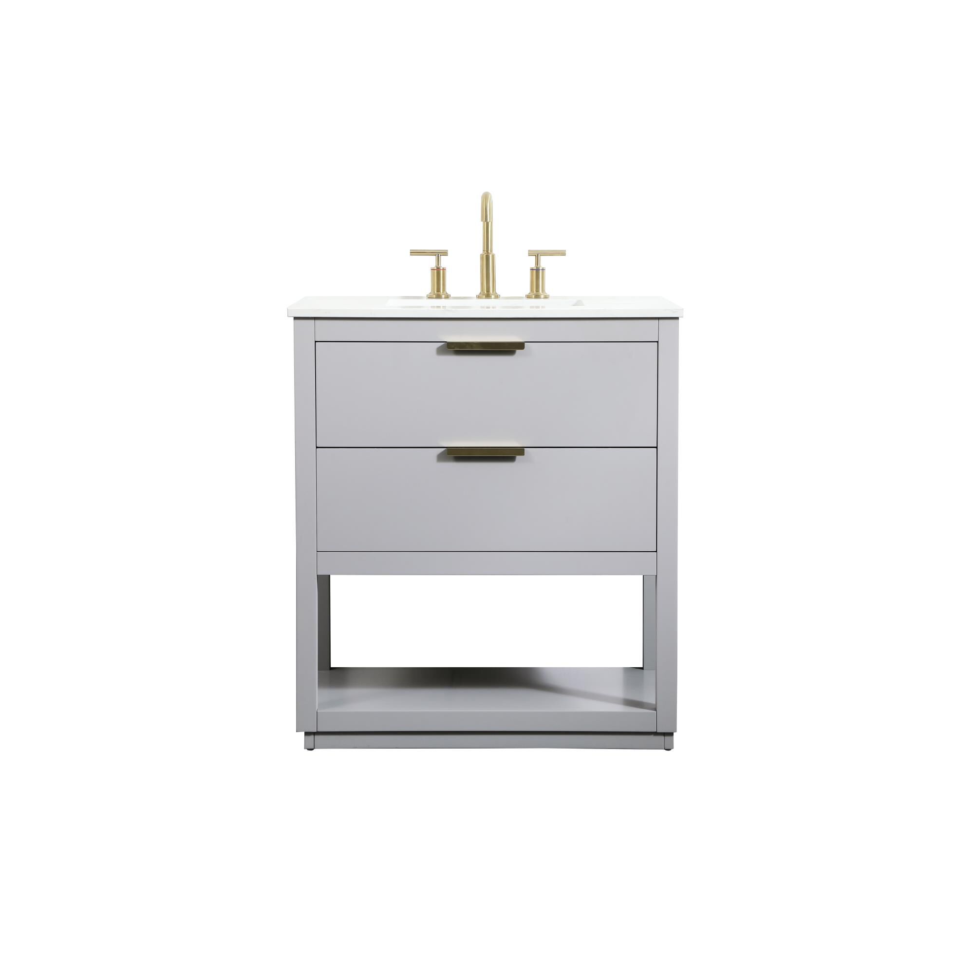Shown in Grey finish