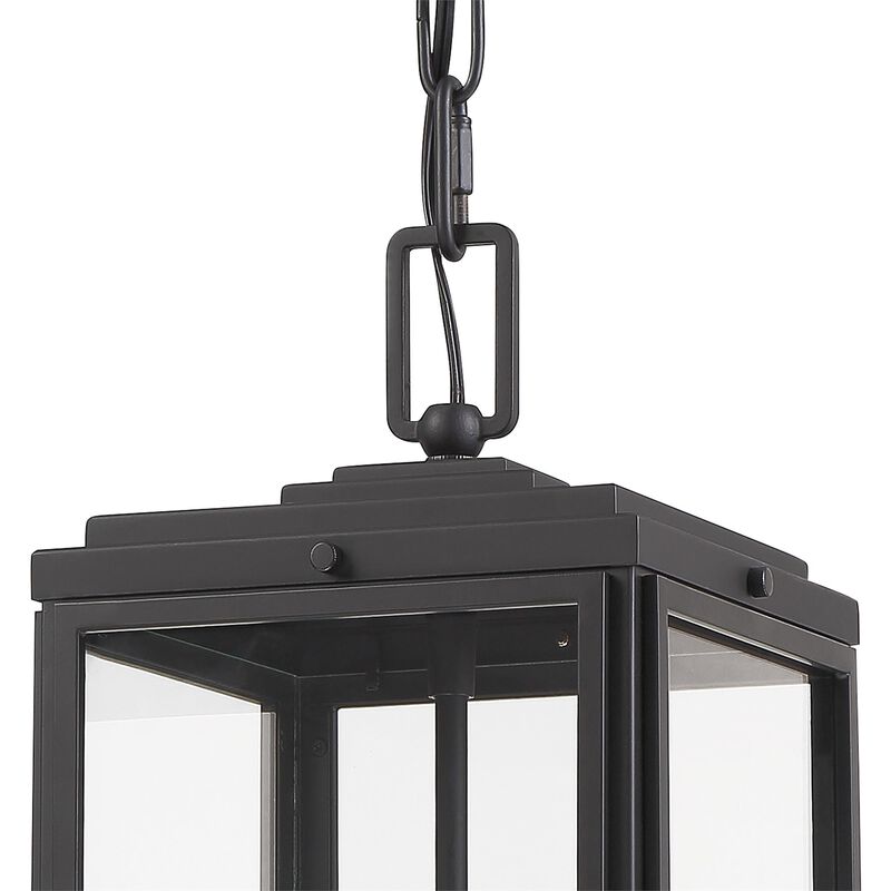 Byron 18 Inch Tall 3 Light Outdoor Hanging Lantern by Crystorama