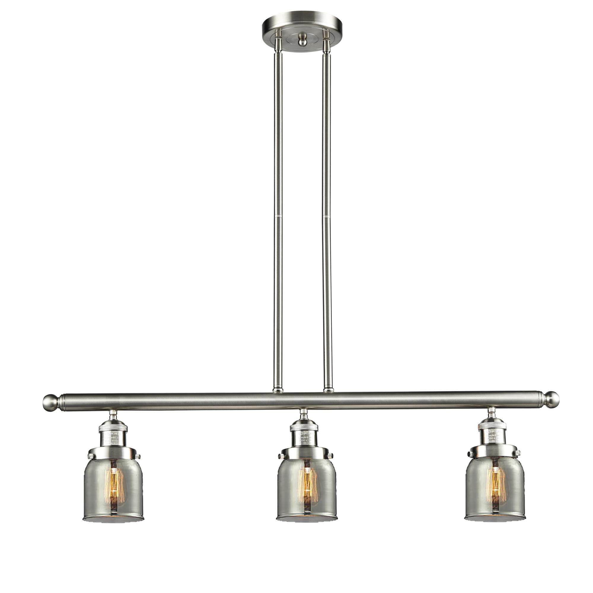 Shown in Brushed Satin Nickel finish and Plated Smoked glass