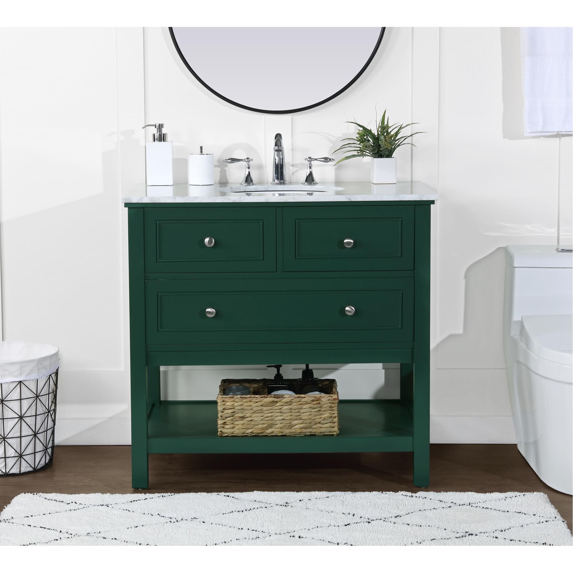 Metropolis Bath Vanity by Elegant Decor