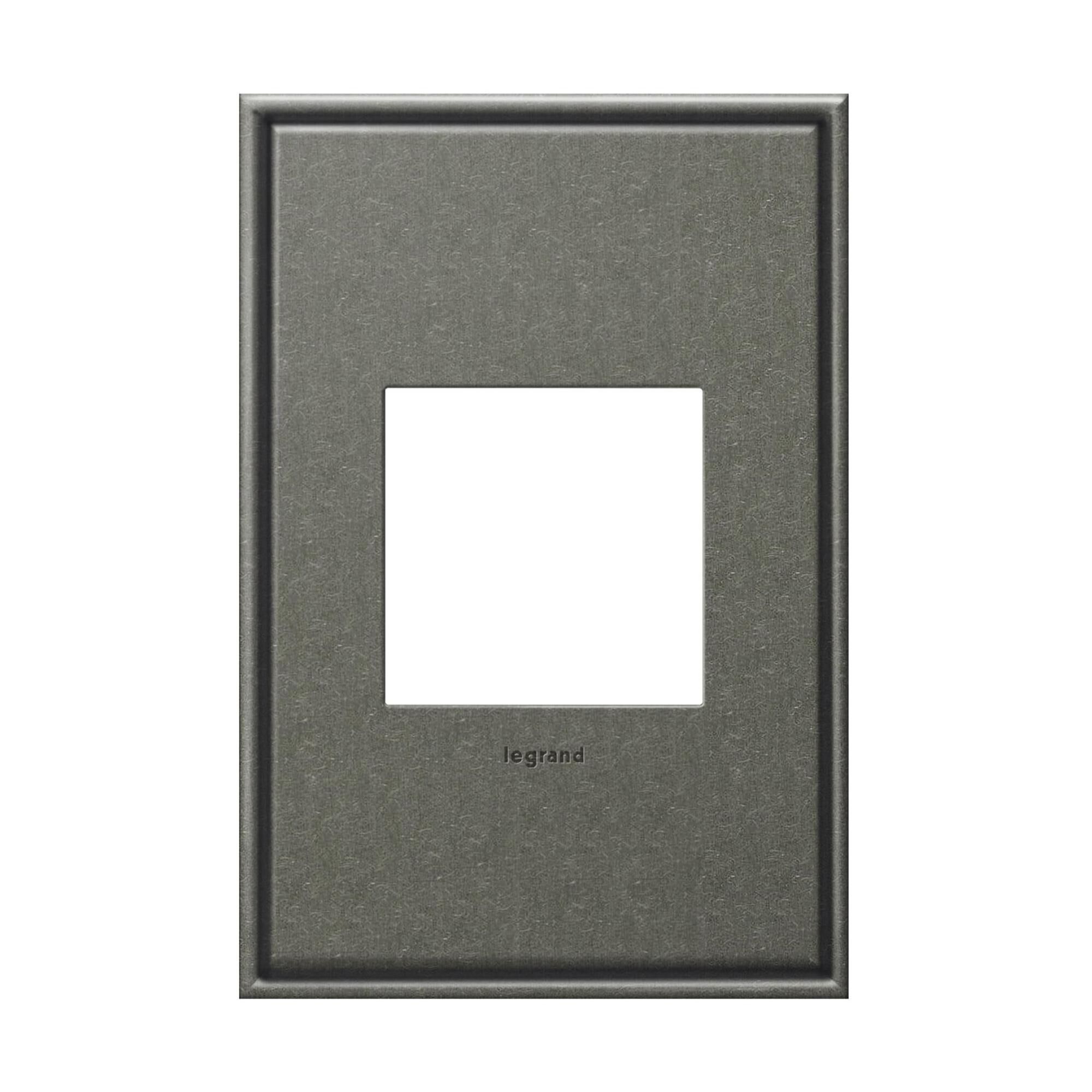 Adorne Cast Metals 1 Gang Wall Plate by Legrand