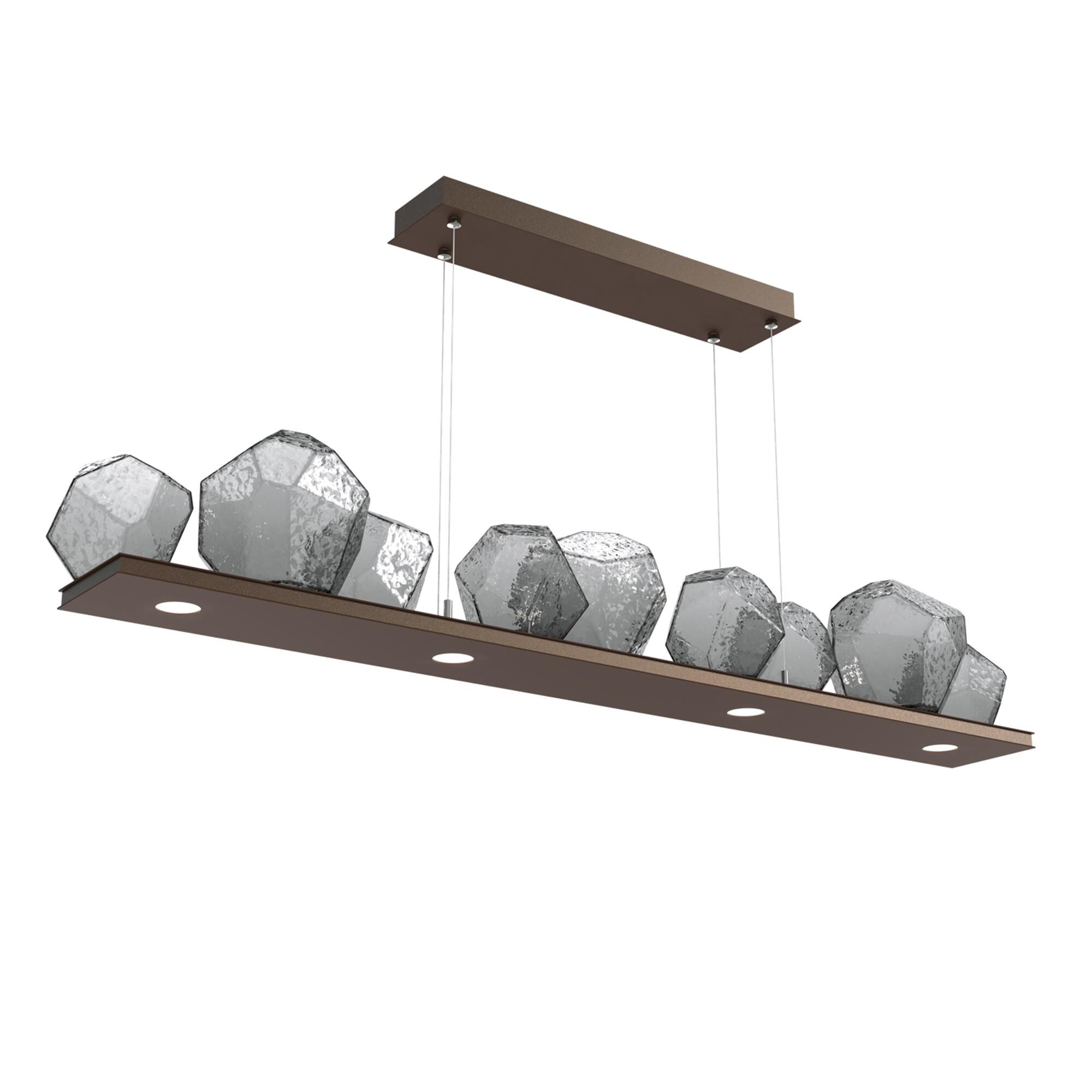 Shown in Flat Bronze finish and Smoke glass