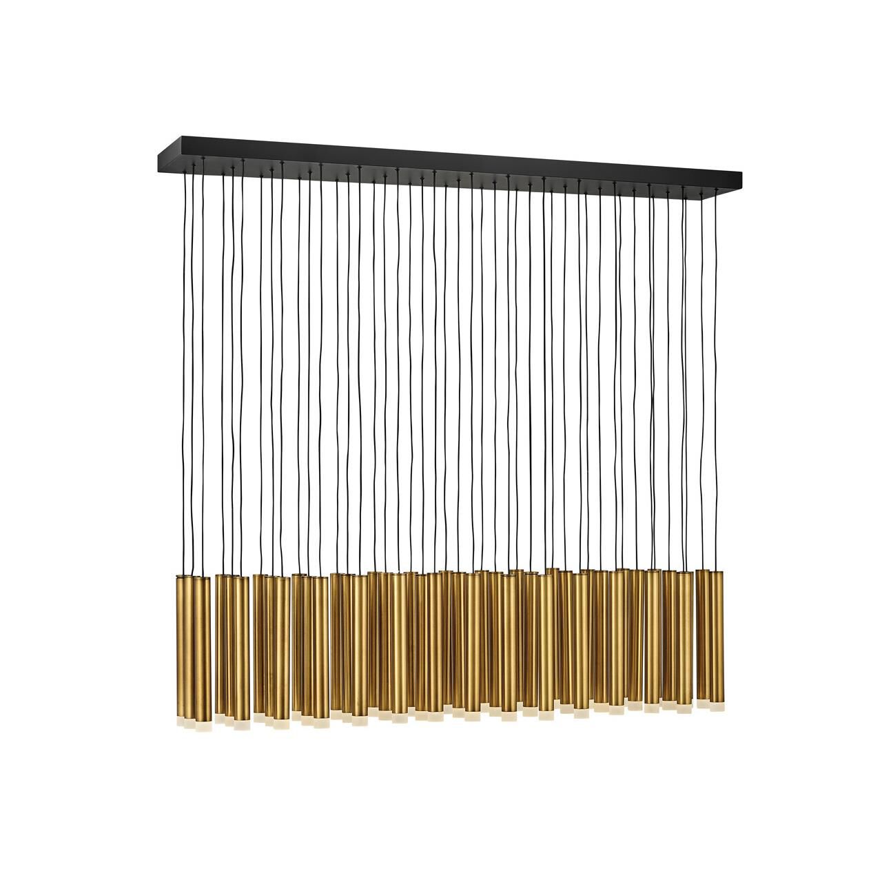 Harmony 48 Inch 45 Light LED Linear Suspension Light by Fredrick Ramond