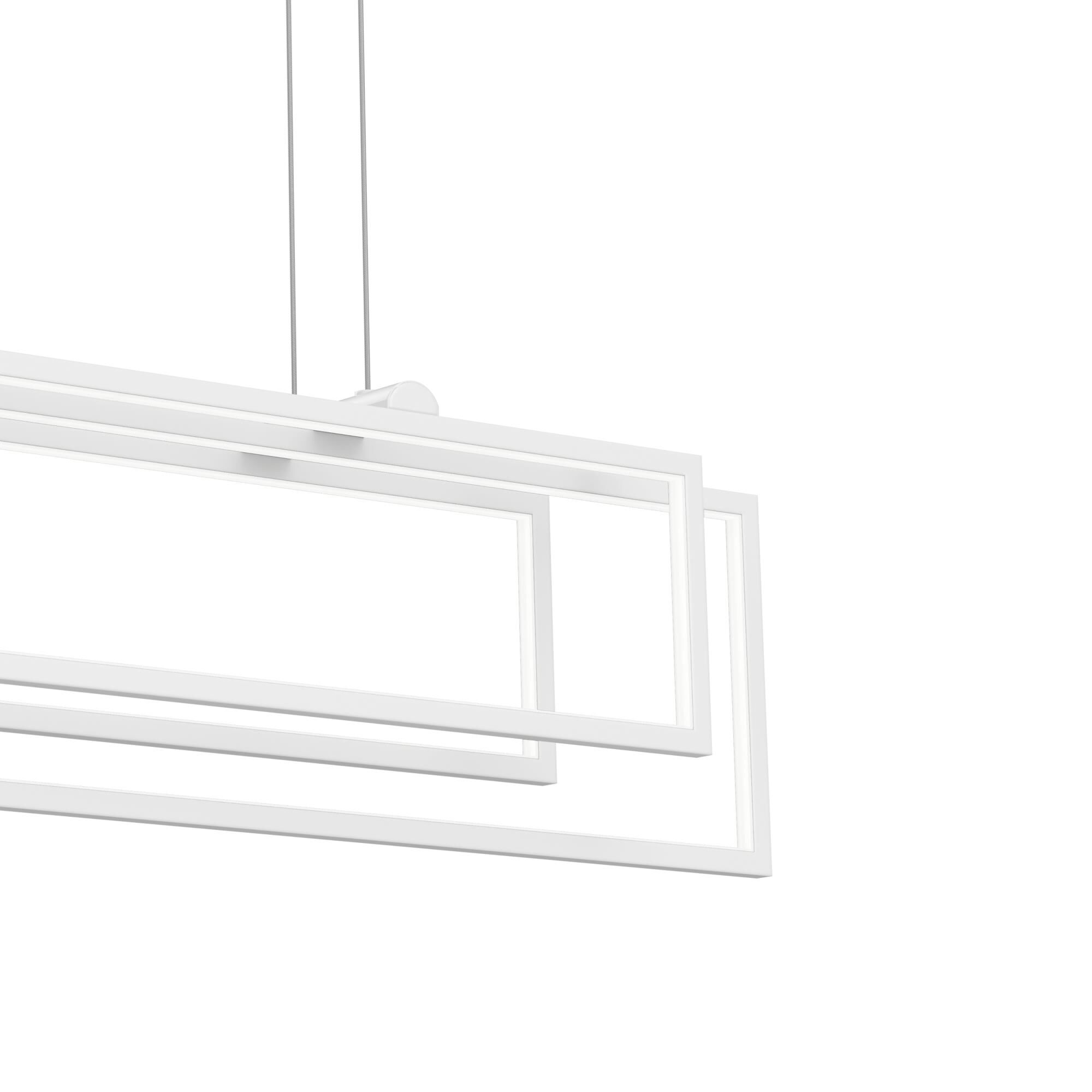 Jestin 38 Inch 3 Light LED Linear Suspension Light by Elan Lighting