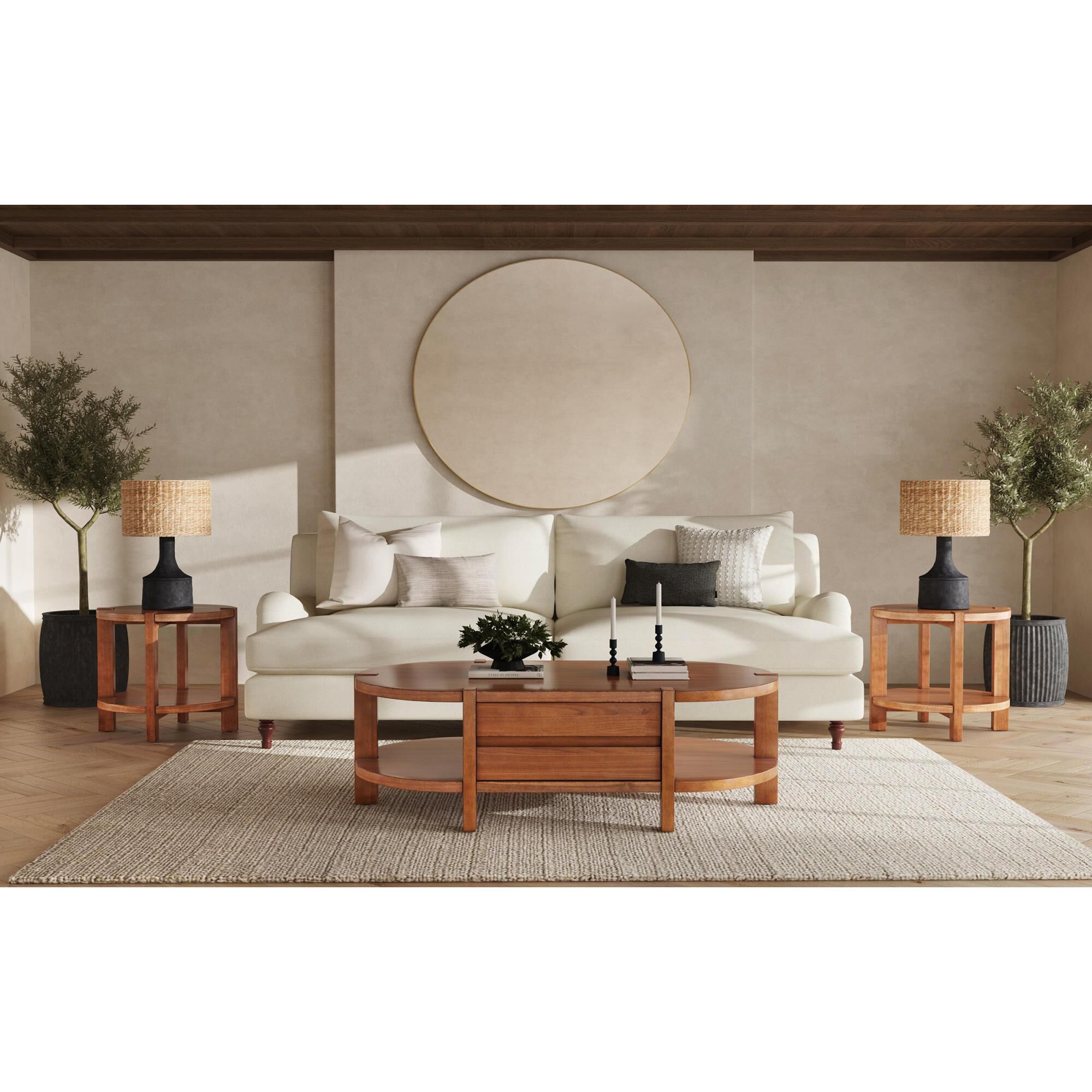 Shown in Warm Walnut finish