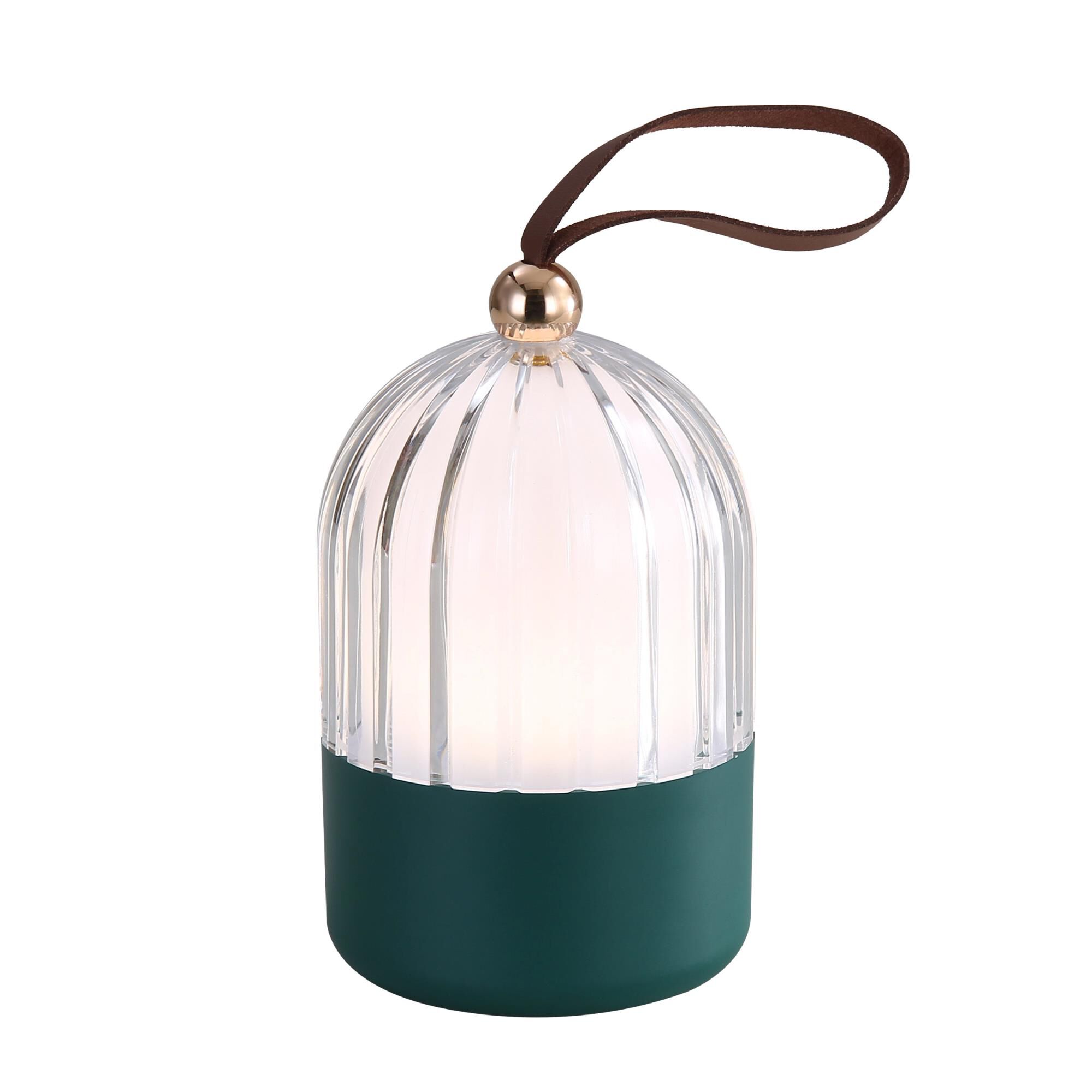 Shown in Matte Green finish and Clear glass