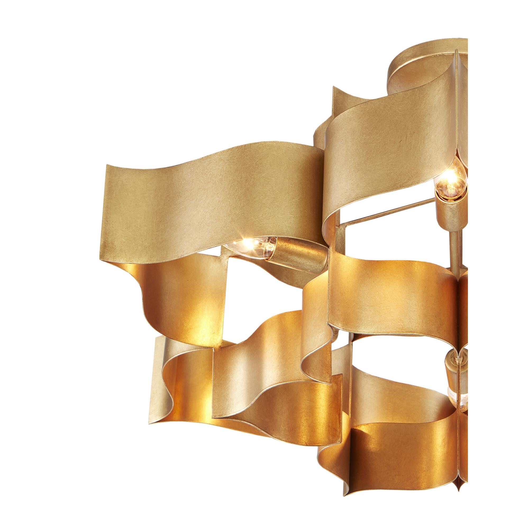 Shown in Antique Gold Leaf finish