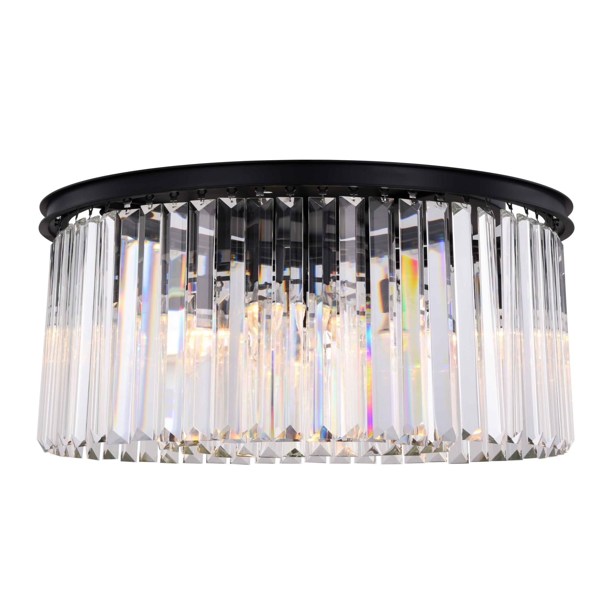 Urban Classic Sydney 31 Inch 8 Light Flush Mount by Elegant Lighting
