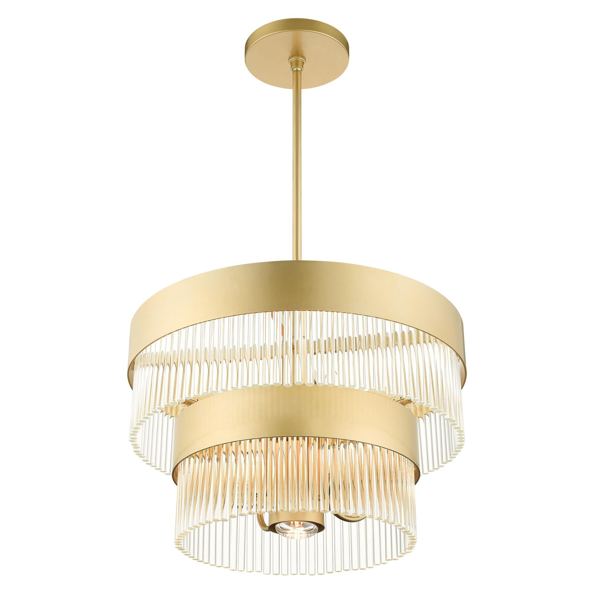 Norwich 5 Light Mini Chandelier by Livex Lighting