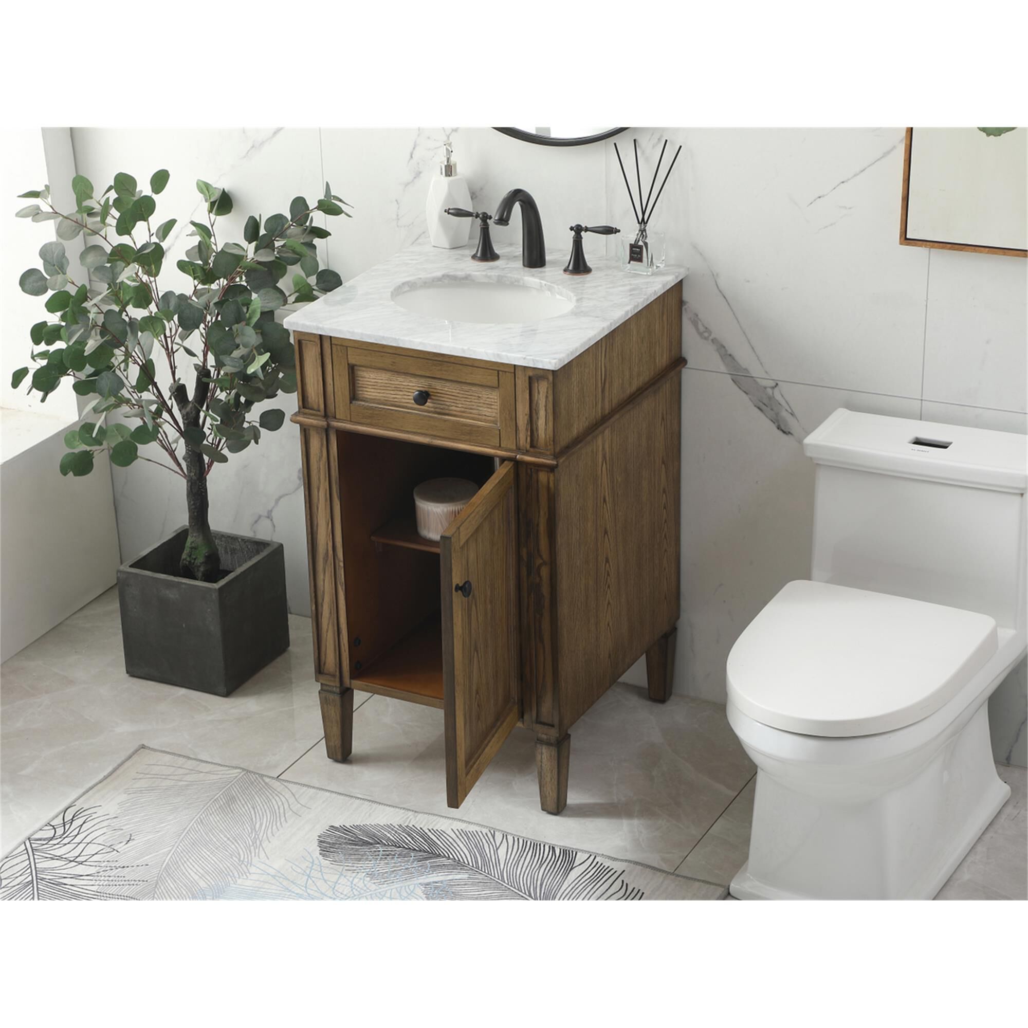 Shown in Driftwood finish