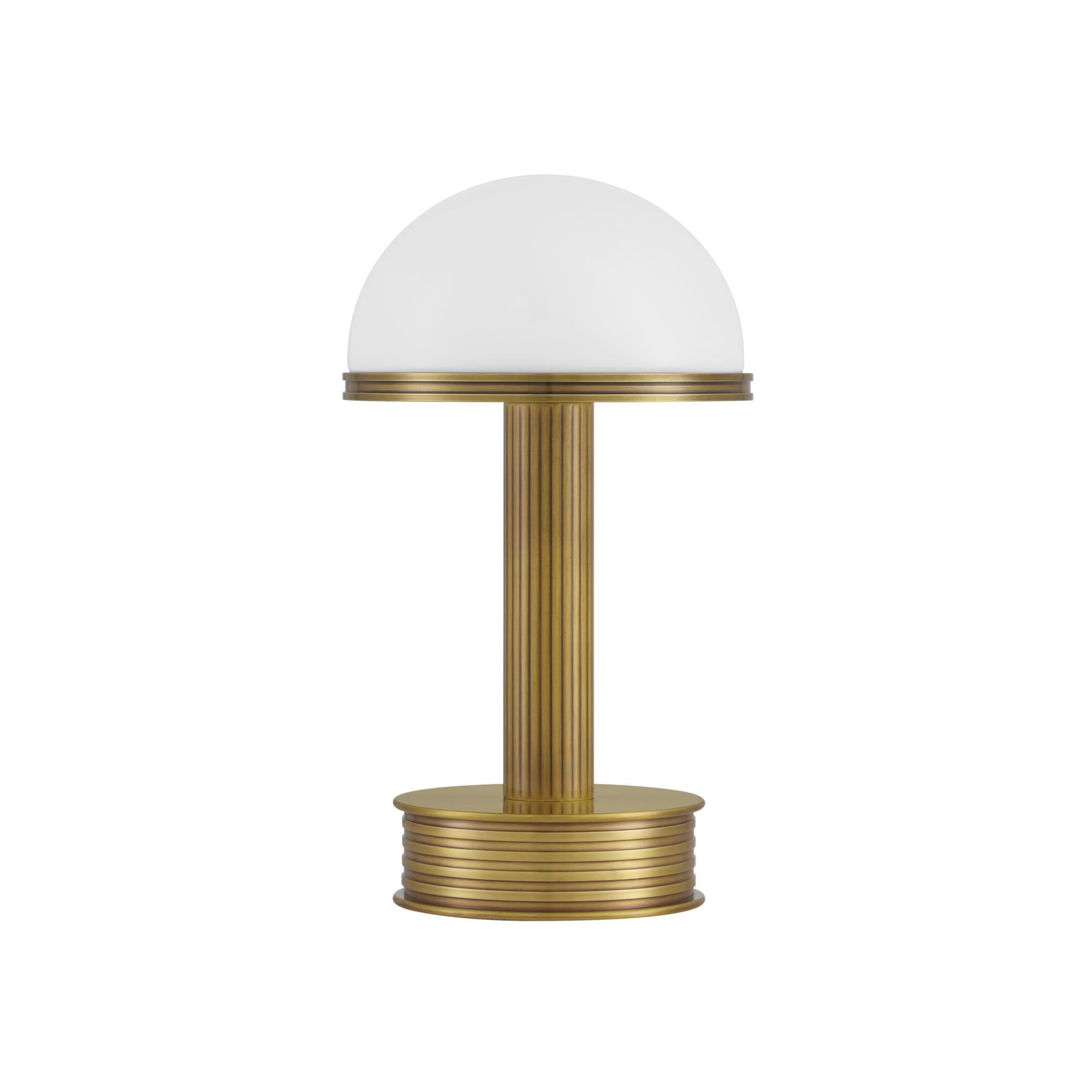 Promenade 10 Inch Rechargeable Cordless Lamp by Currey and Company